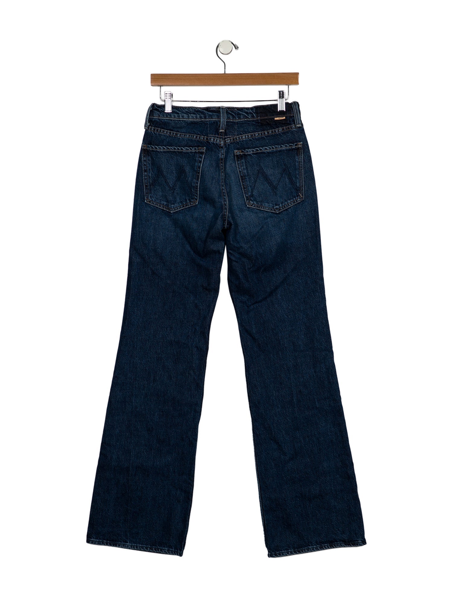 Mother Mid-Rise Wide Leg Jeans