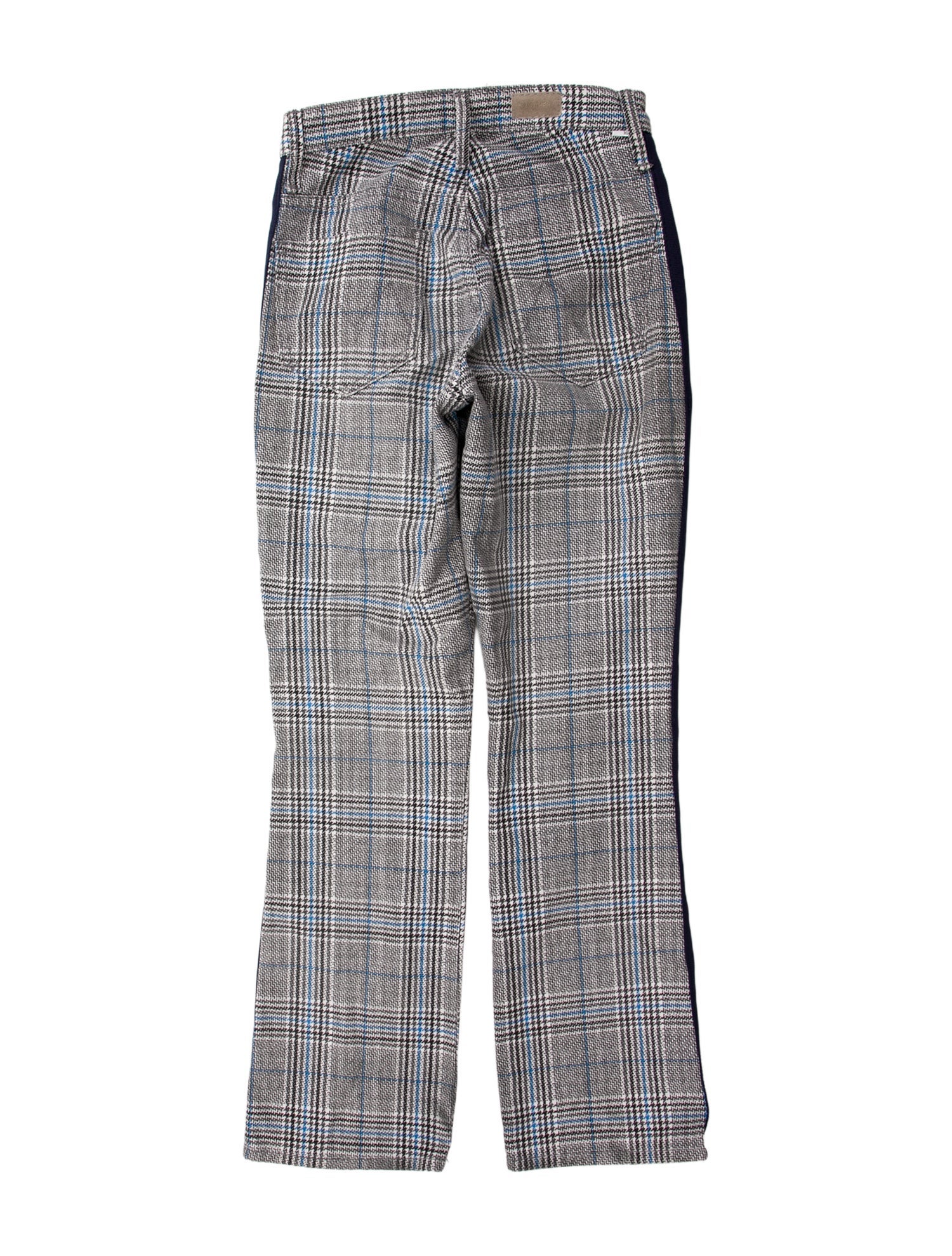 Mother Houndstooth Print Straight Leg Pants