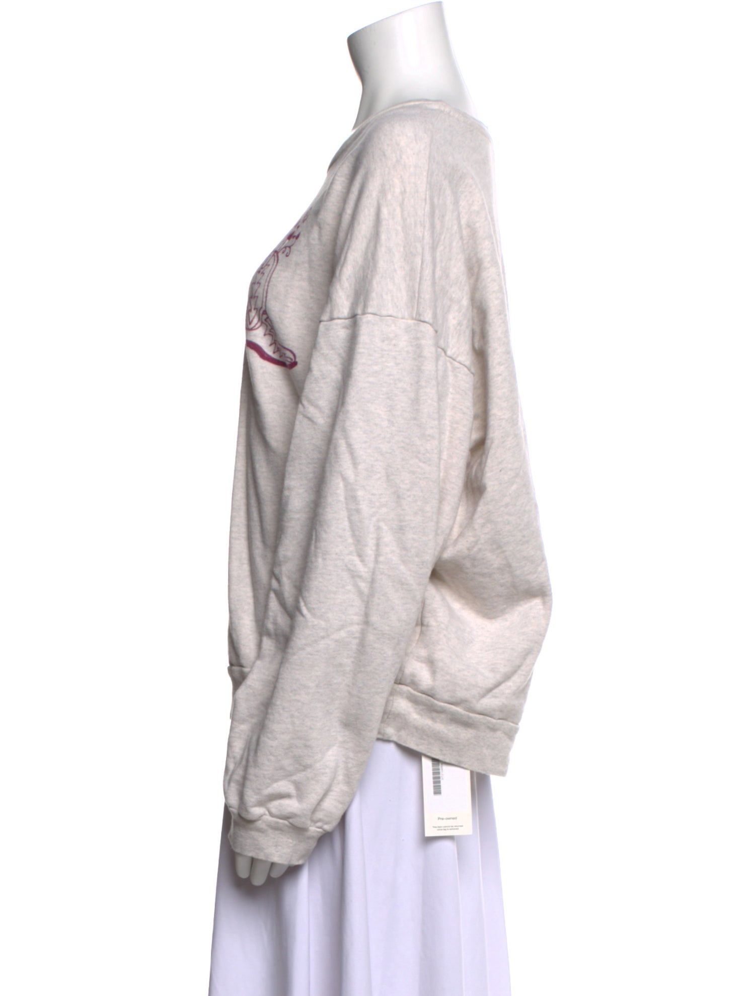 Mother Graphic Print Crew Neck Sweater