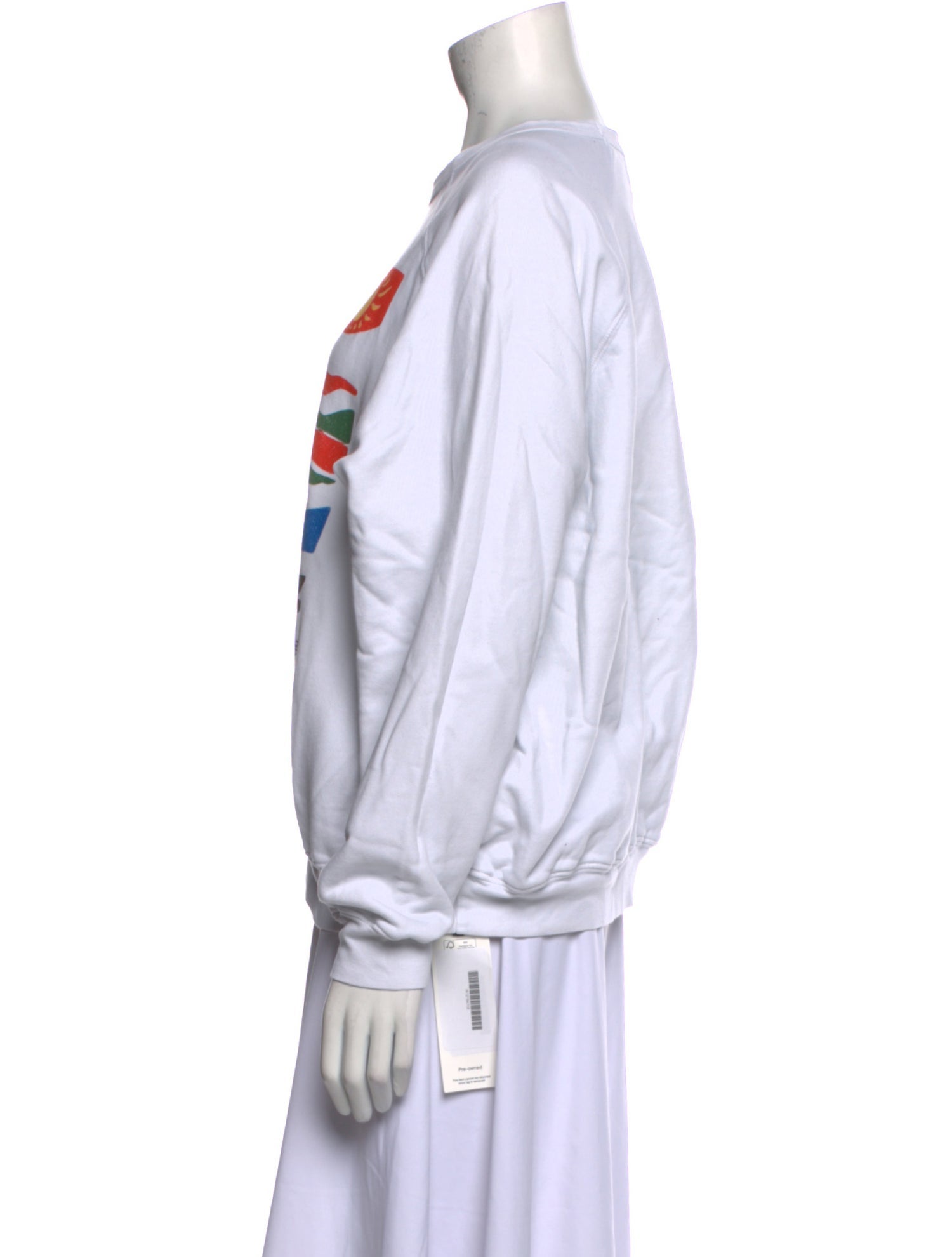 Mother Graphic Print Crew Neck Sweatshirt