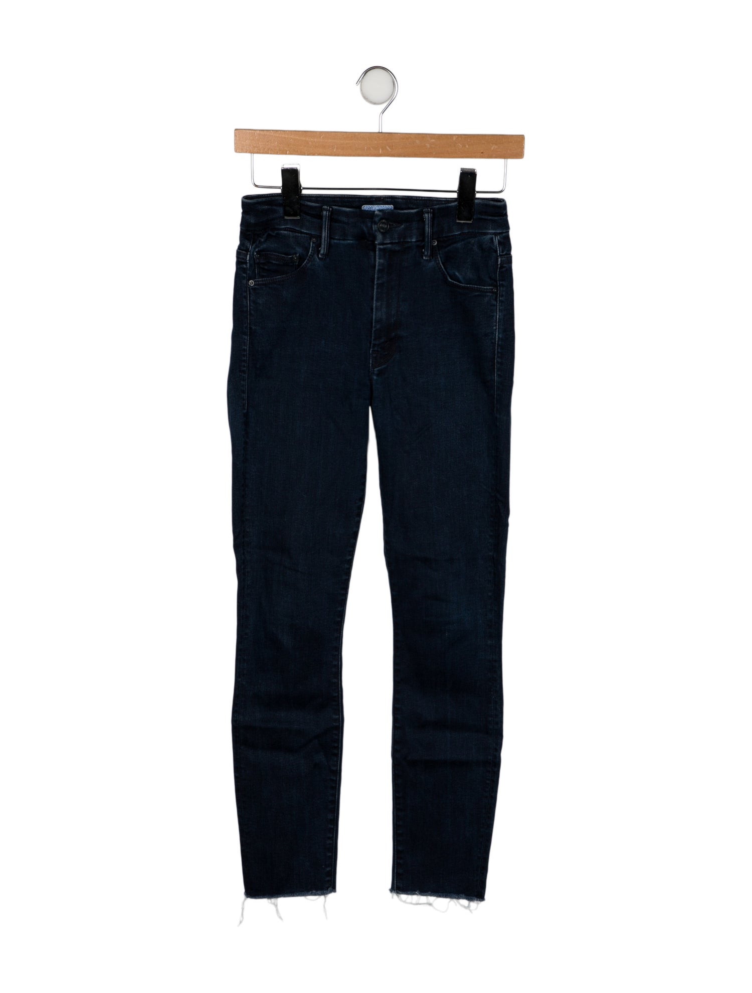 Mother Mid-Rise Skinny Leg Jeans