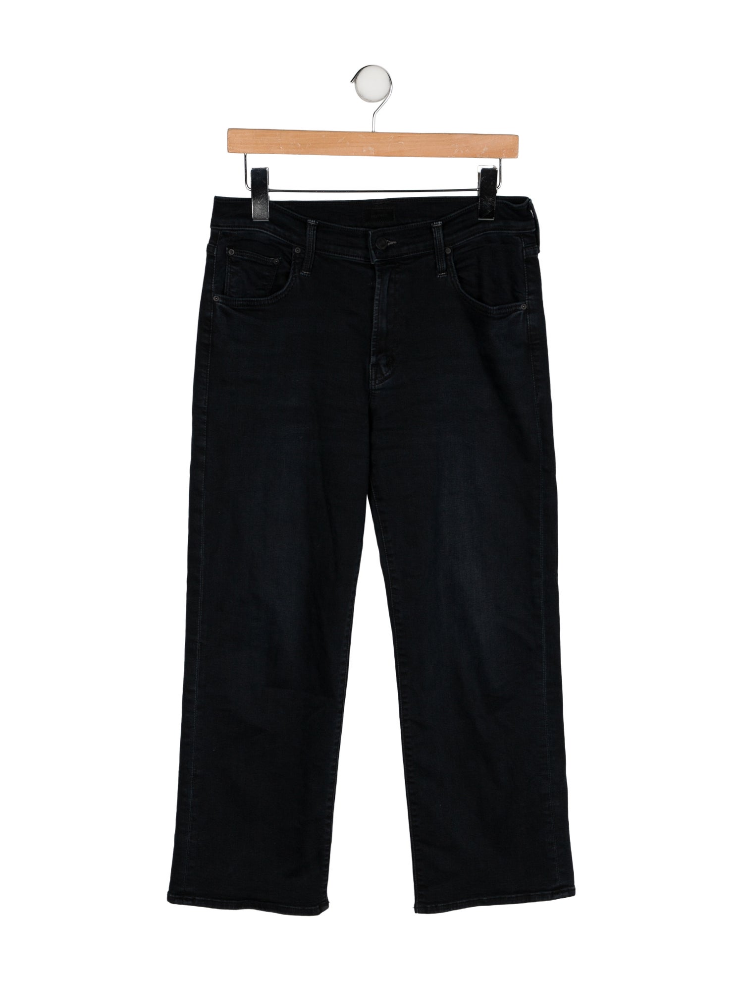 Mother High-Rise Wide Leg Jeans