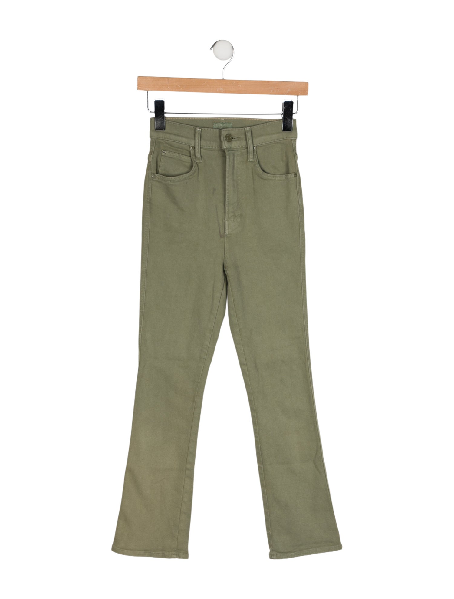 Mother High-Rise Straight Leg Jeans