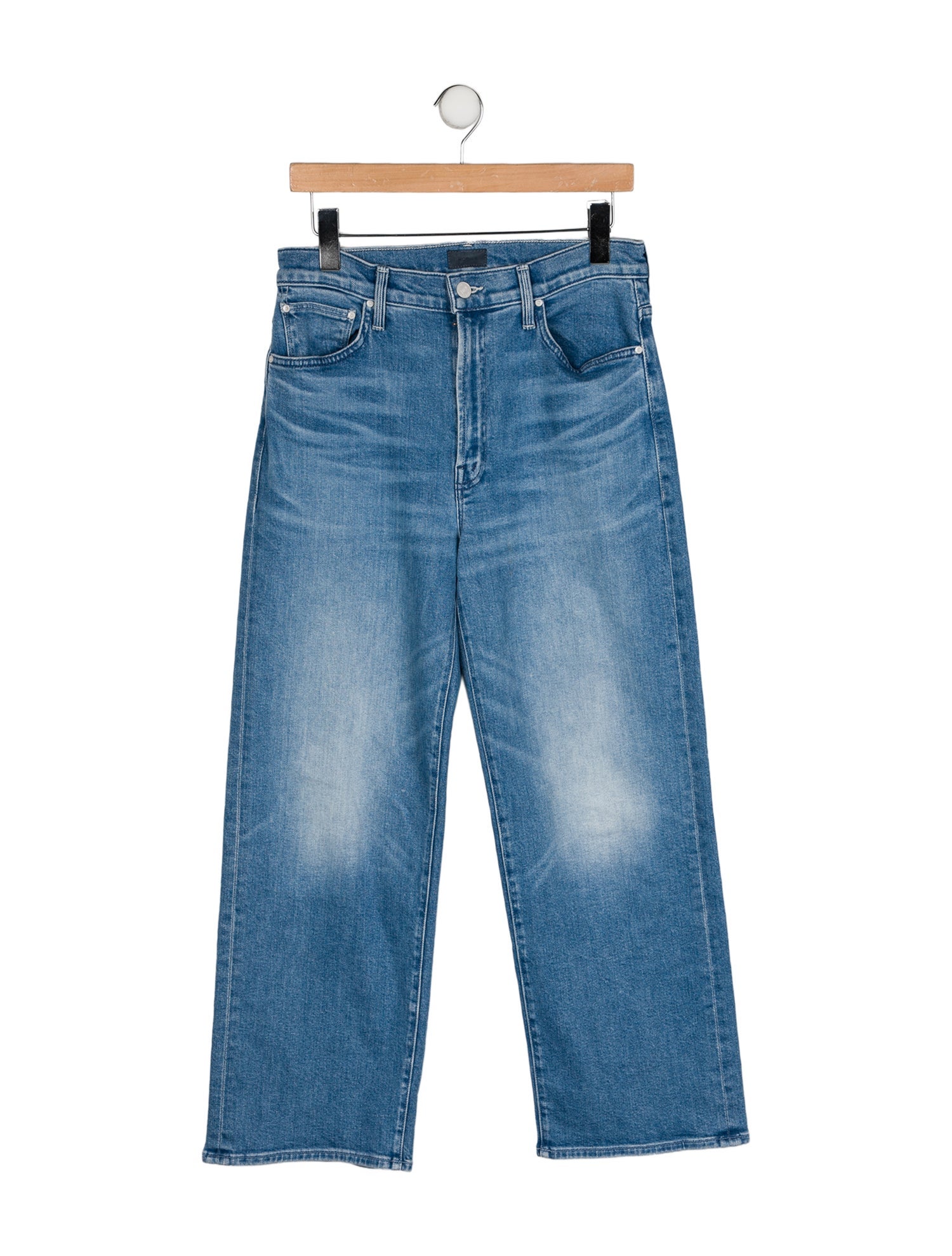 Mother High-Rise Wide Leg Jeans