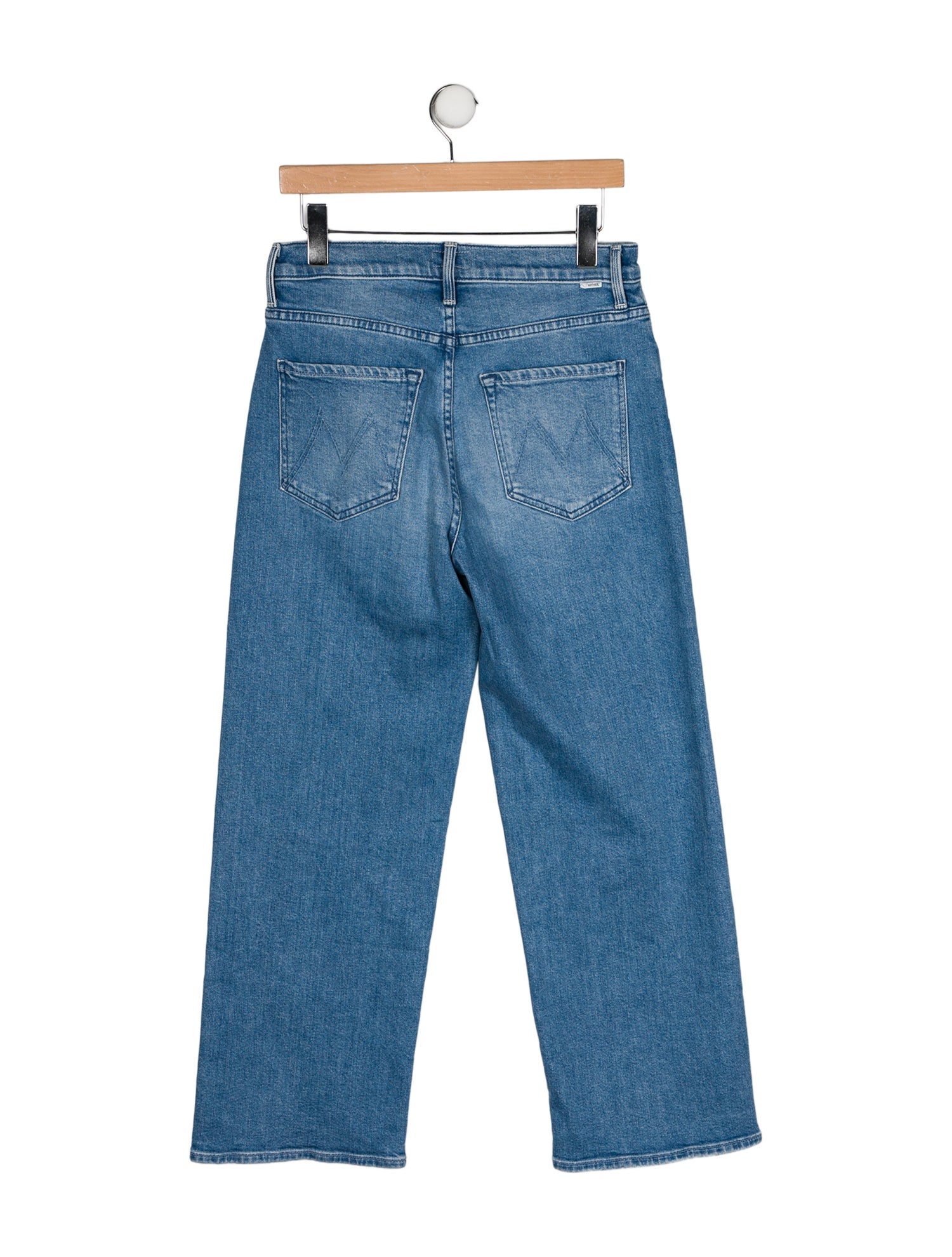 Mother High-Rise Wide Leg Jeans