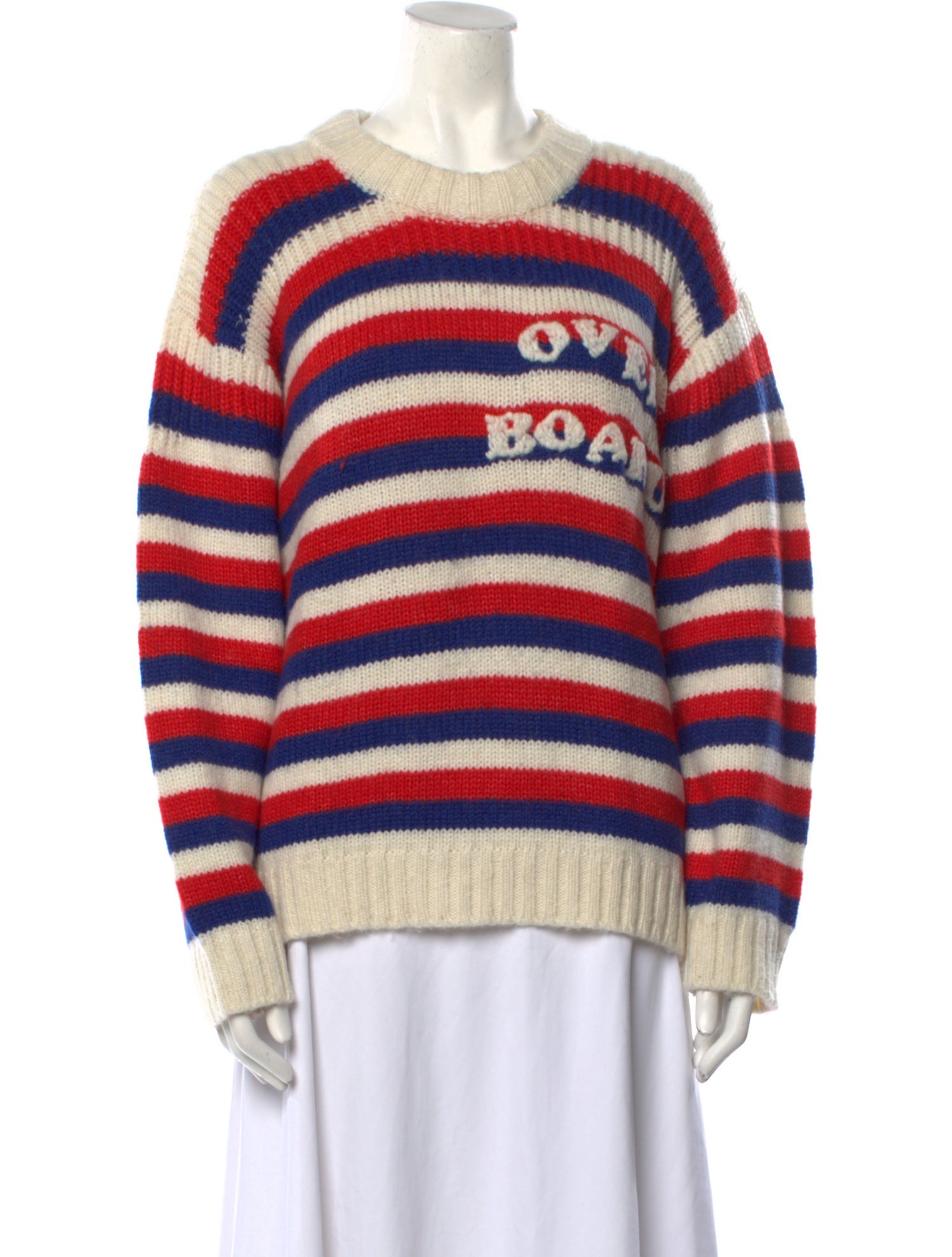 Mother Alpaca Striped Sweater