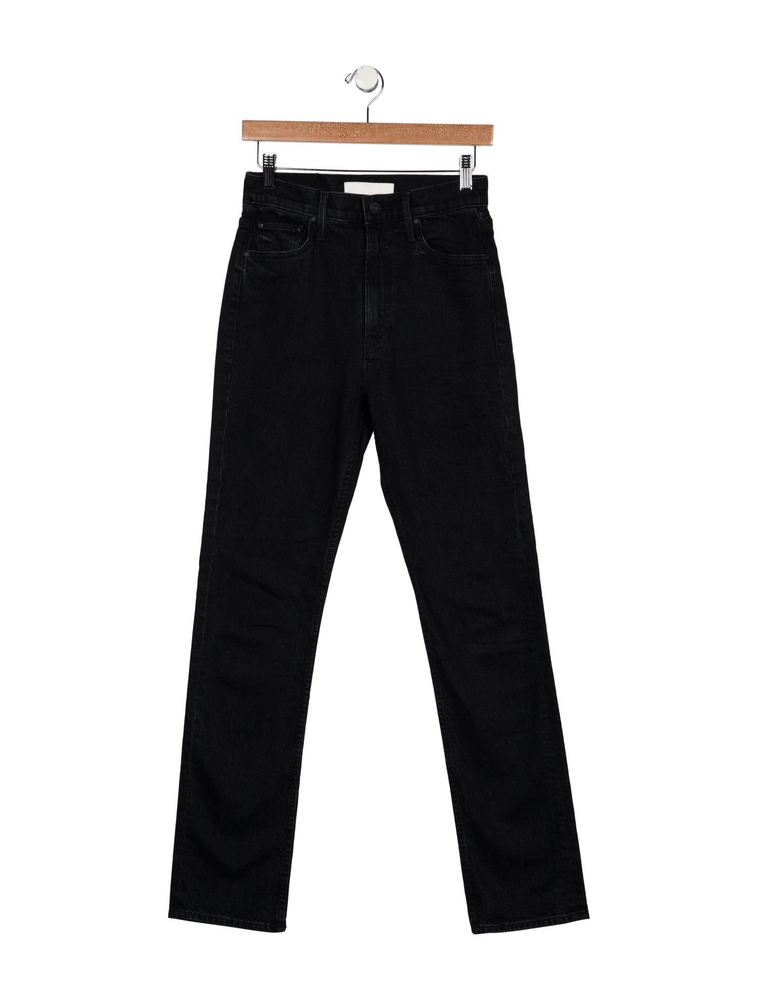 Mother High-Rise Straight Leg Jeans