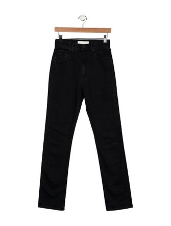 Mother High-Rise Straight Leg Jeans