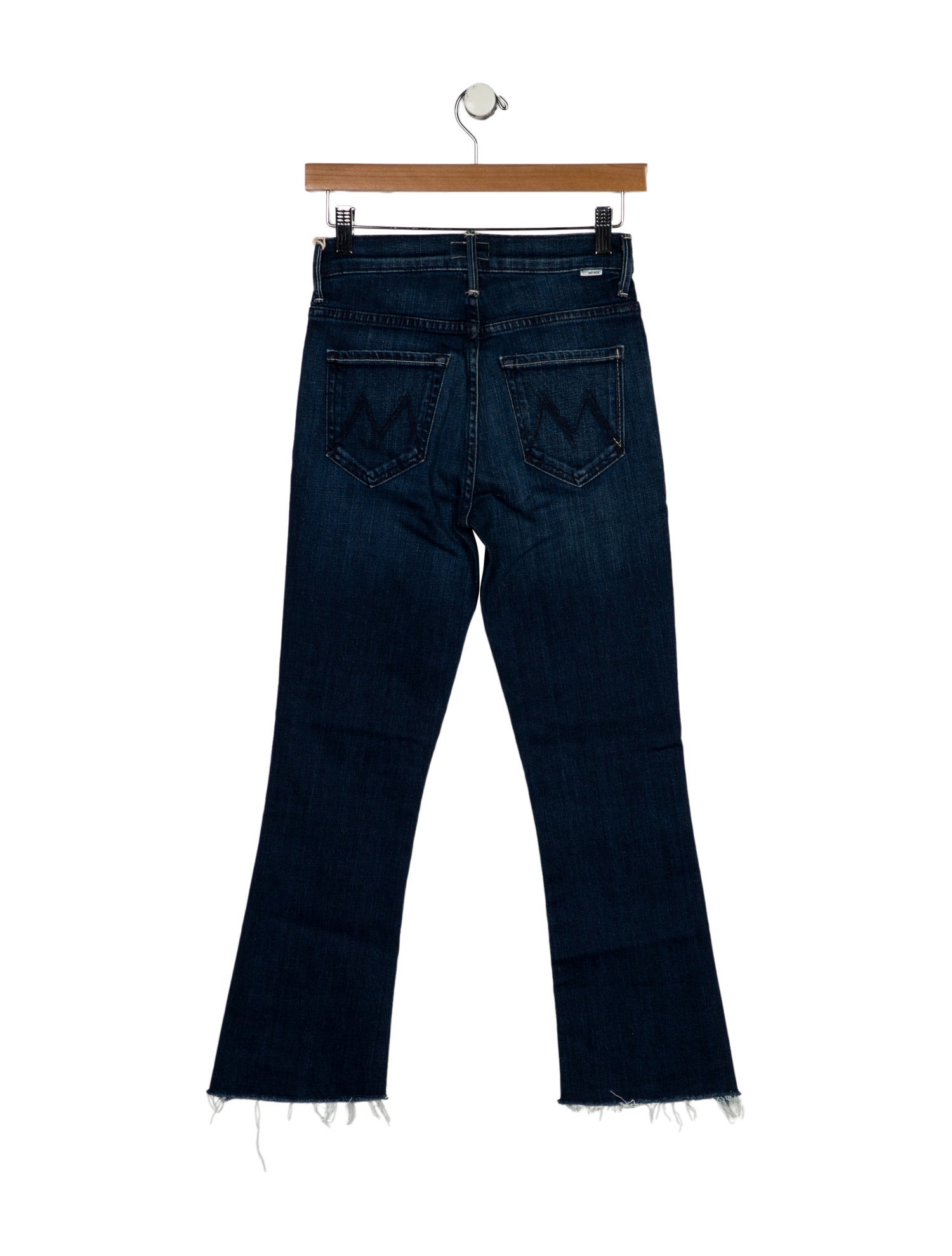 Mother Mid-Rise Straight Leg Jeans