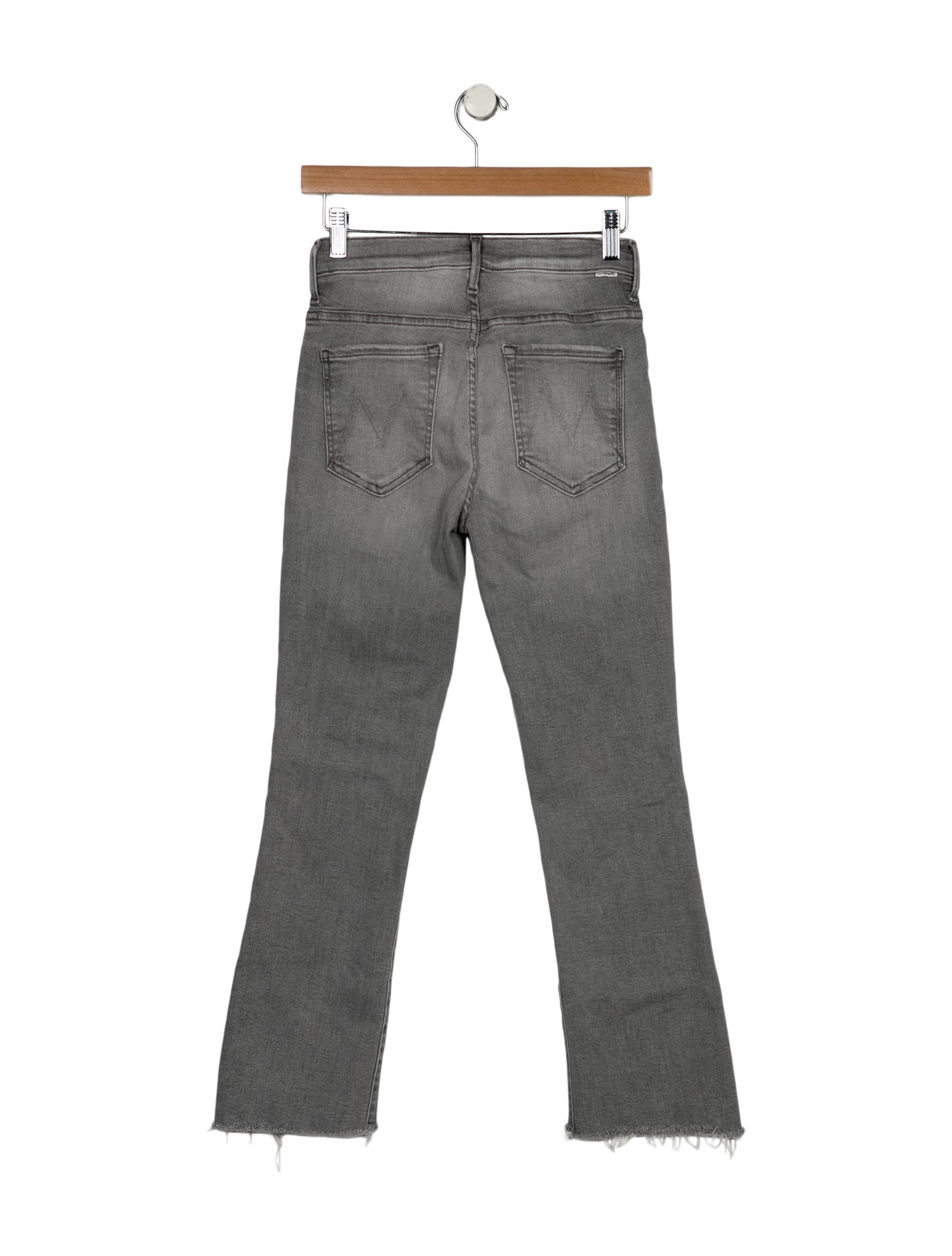 Mother Mid-Rise Straight Leg Jeans