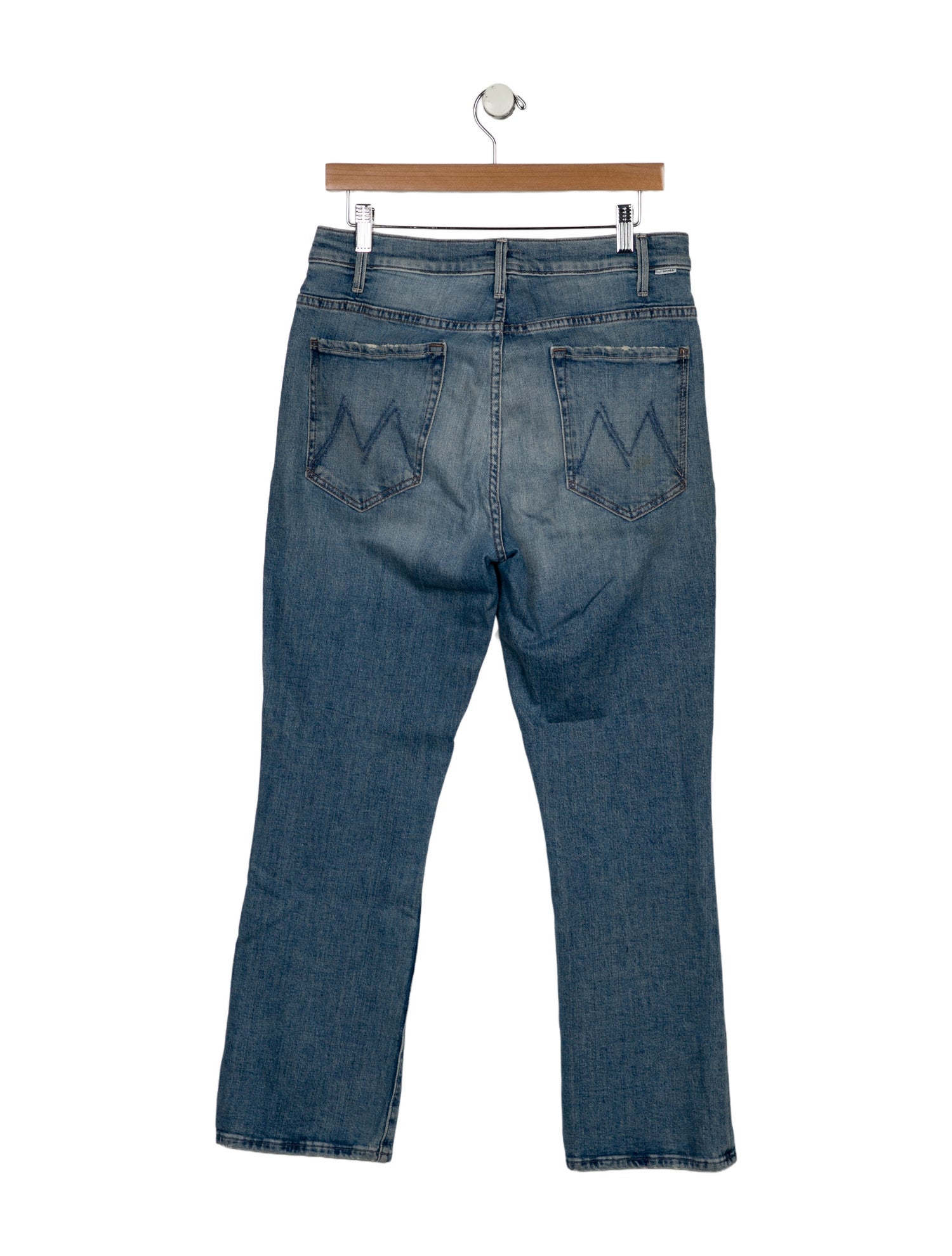 Mother High-Rise Straight Leg Jeans