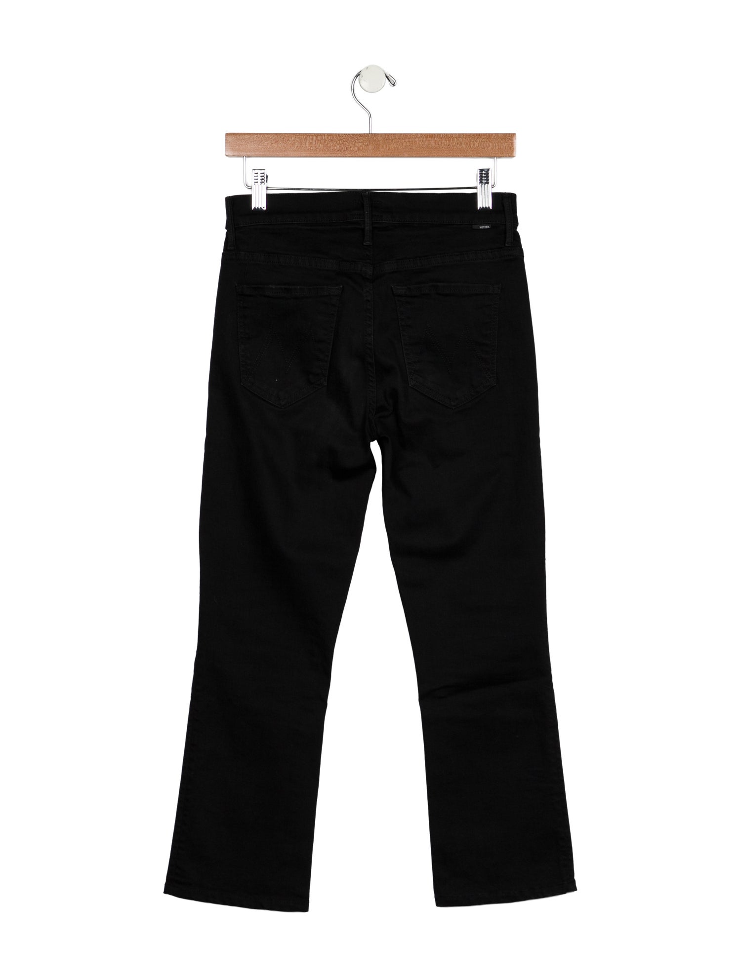 Mother Mid-Rise Straight Leg Jeans