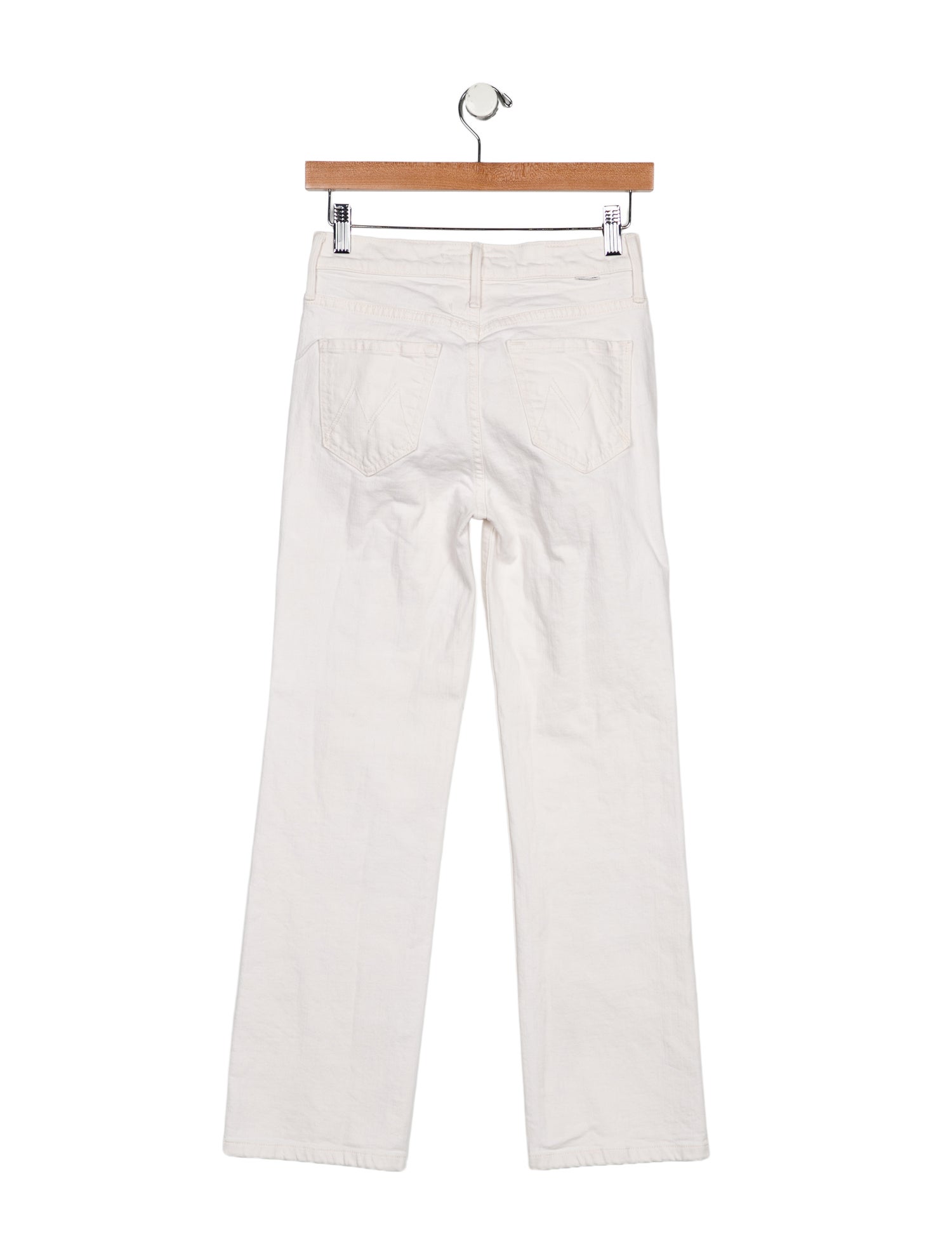 Mother Mid-Rise Straight Leg Jeans