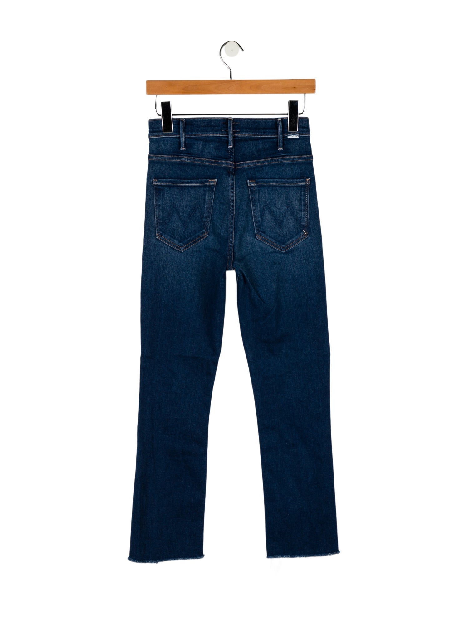 Mother High-Rise Straight Leg Jeans