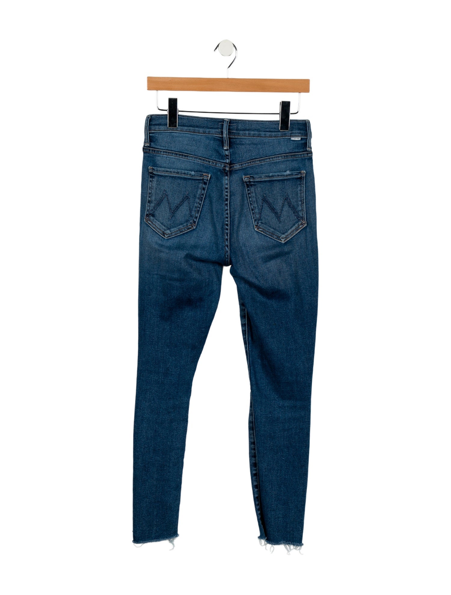 Mother Mid-Rise Skinny Leg Jeans