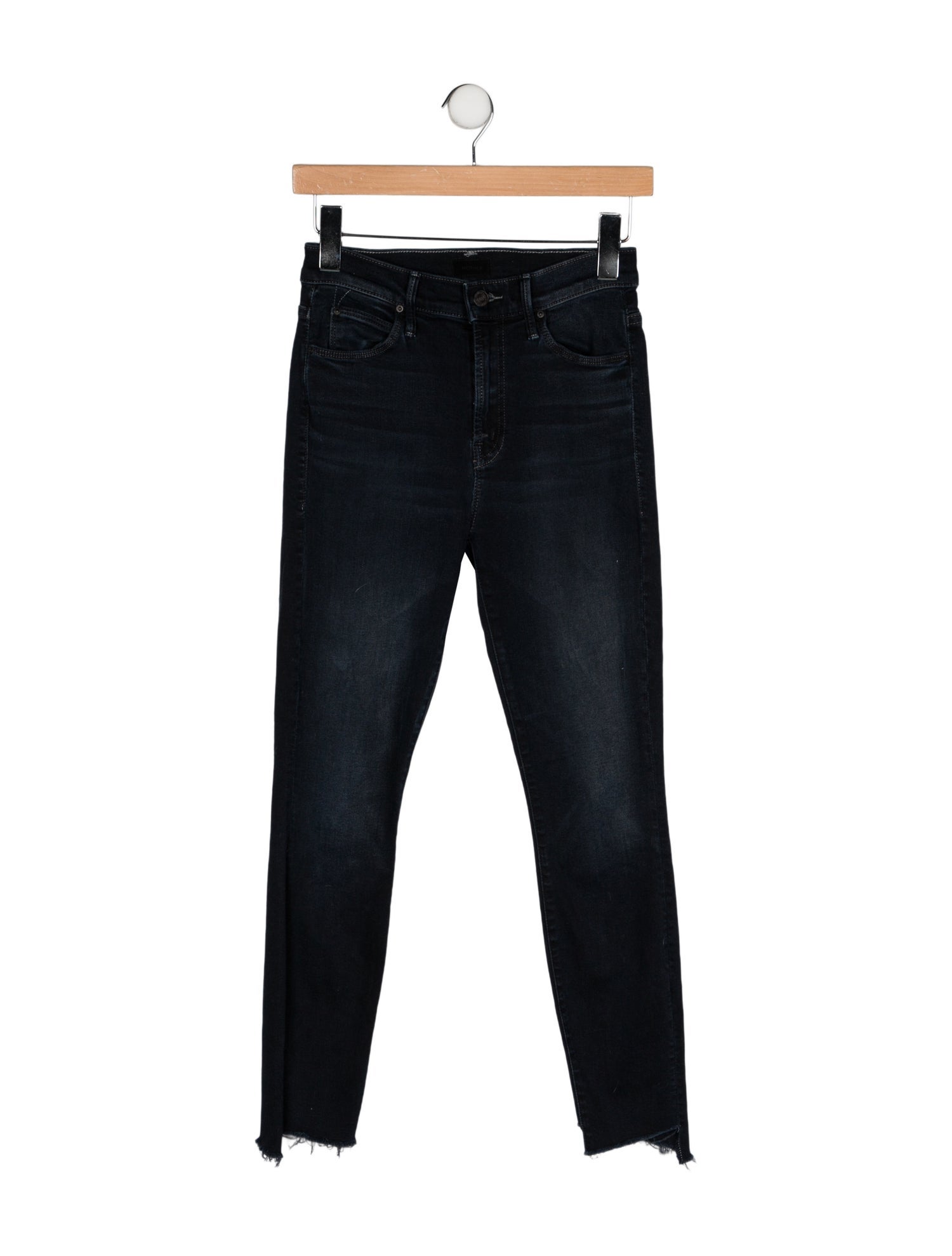 Mother Mid-Rise Skinny Leg Jeans