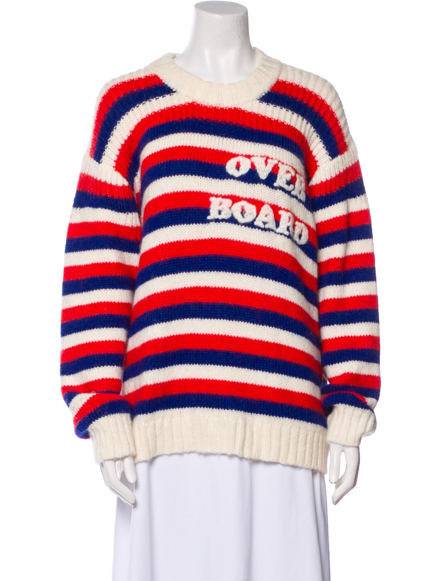 Mother Alpaca Striped Sweater