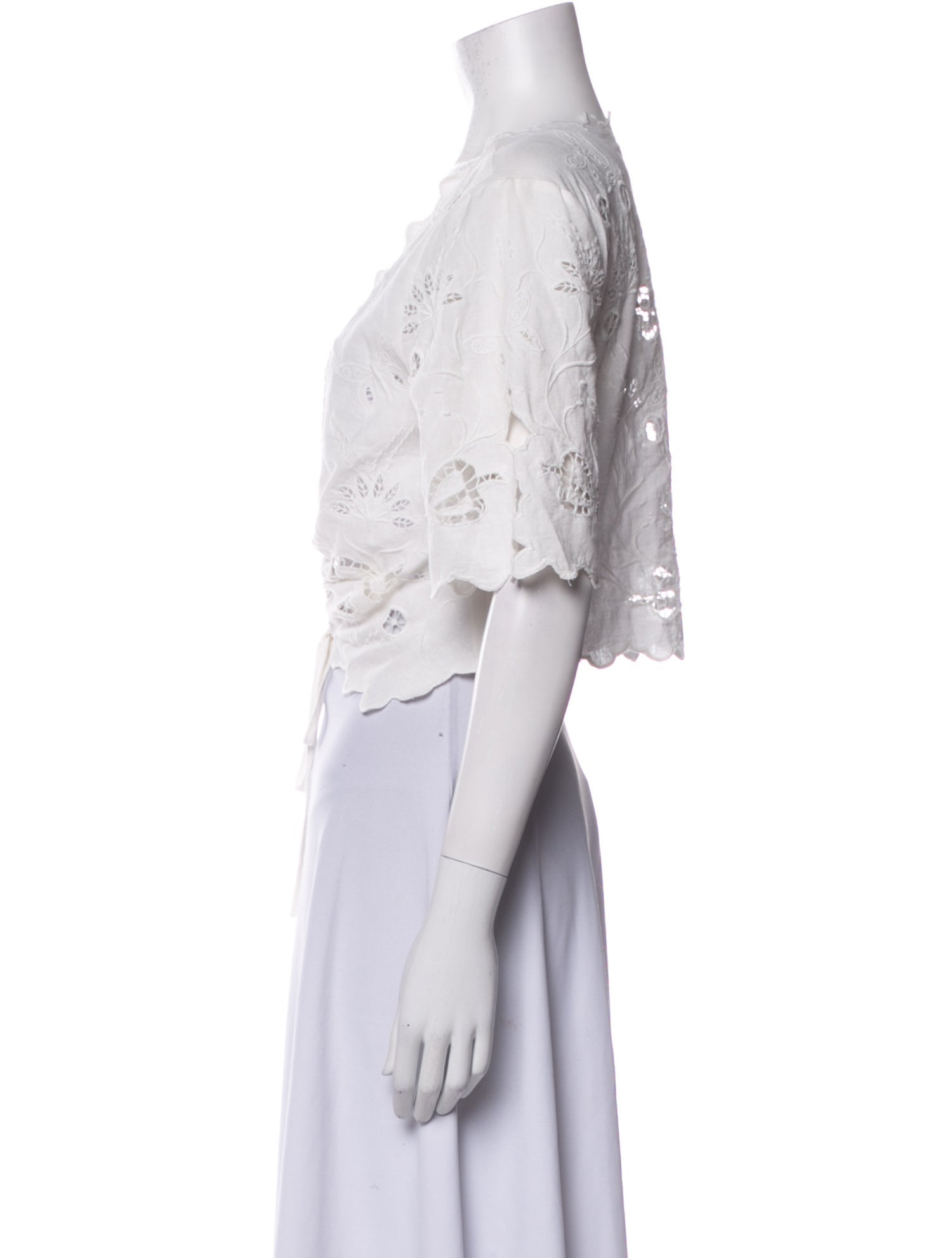 Mother V-Neck Short Sleeve Crop Top