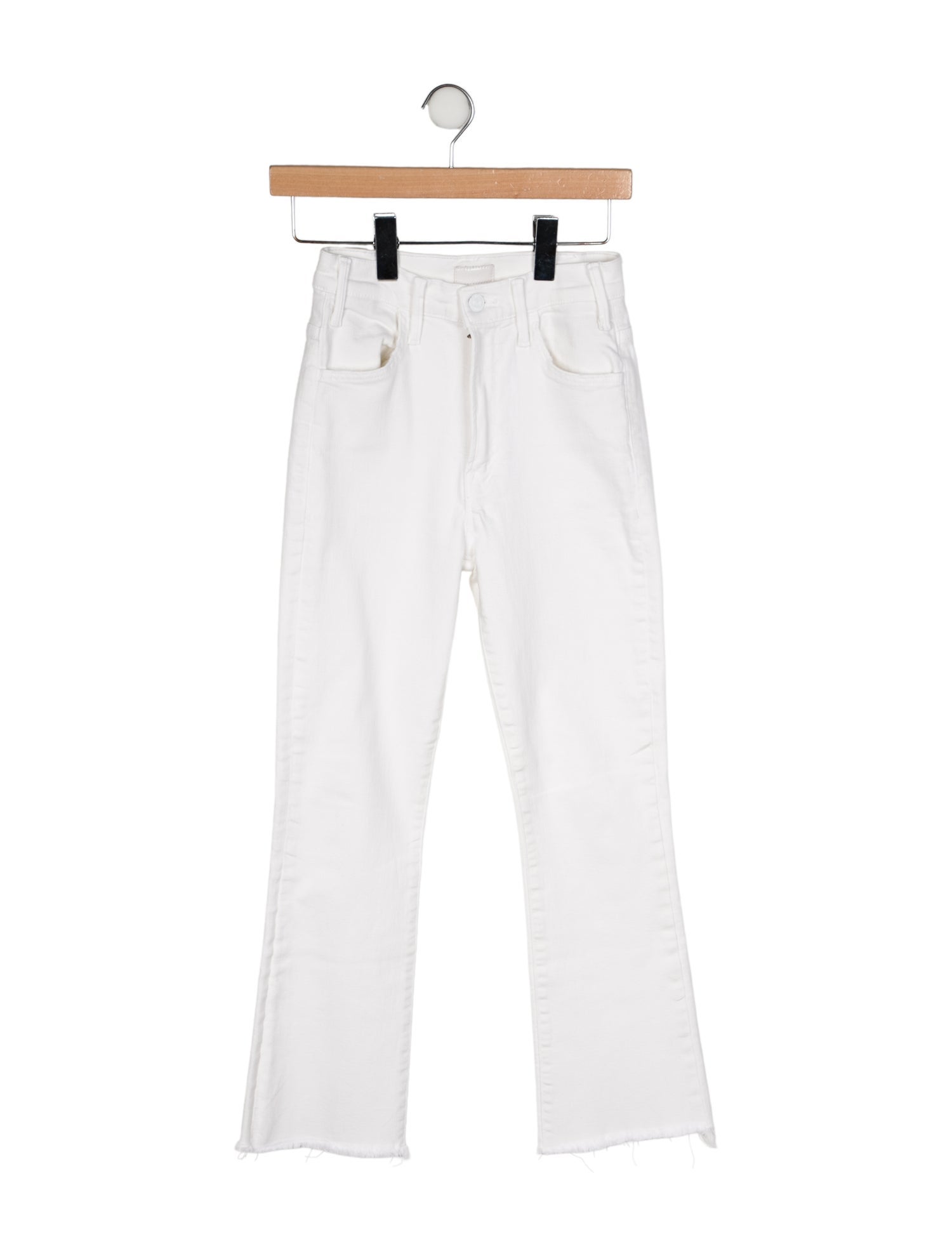 Mother Mid-Rise Straight Leg Jeans