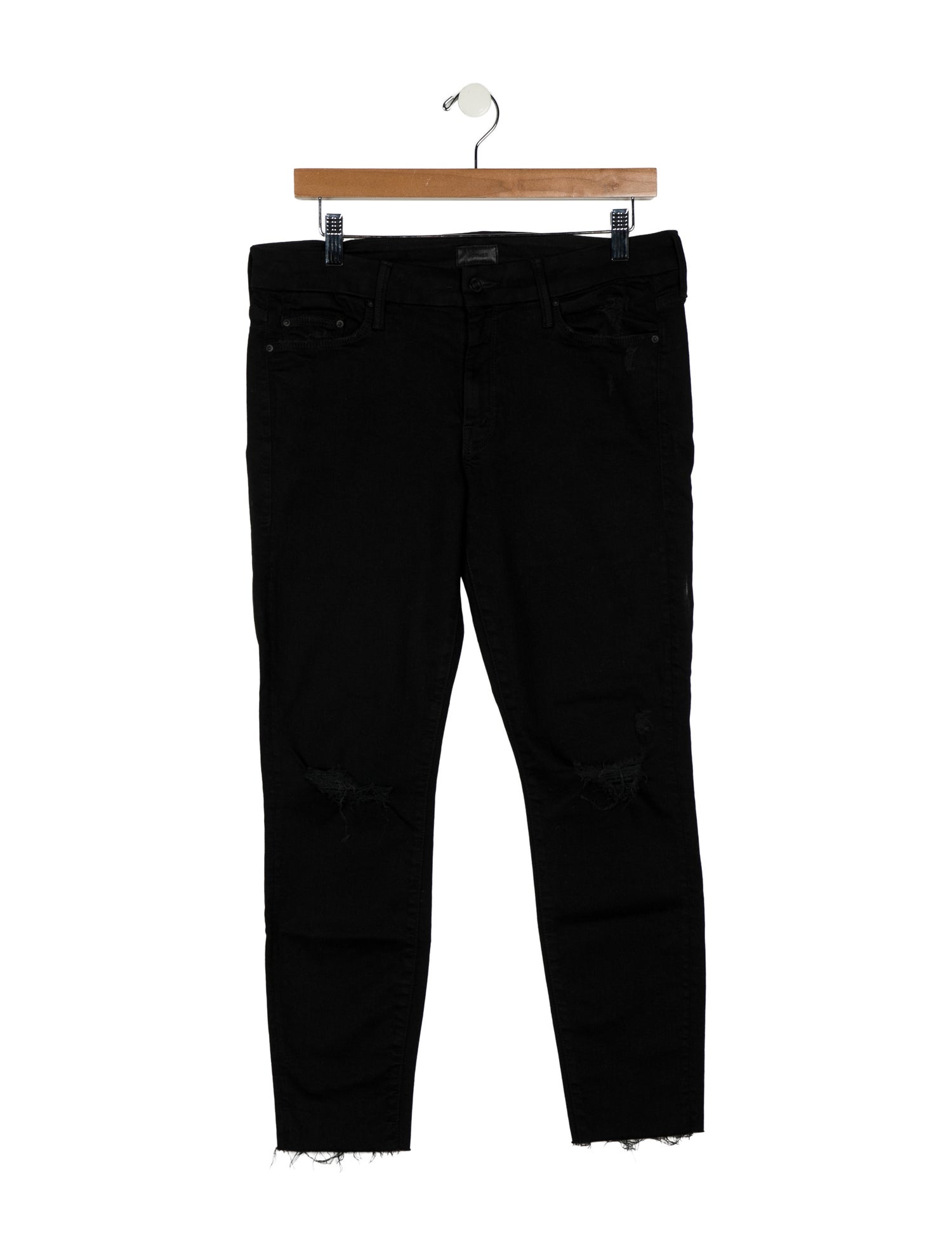 Mother Mid-Rise Skinny Leg Jeans