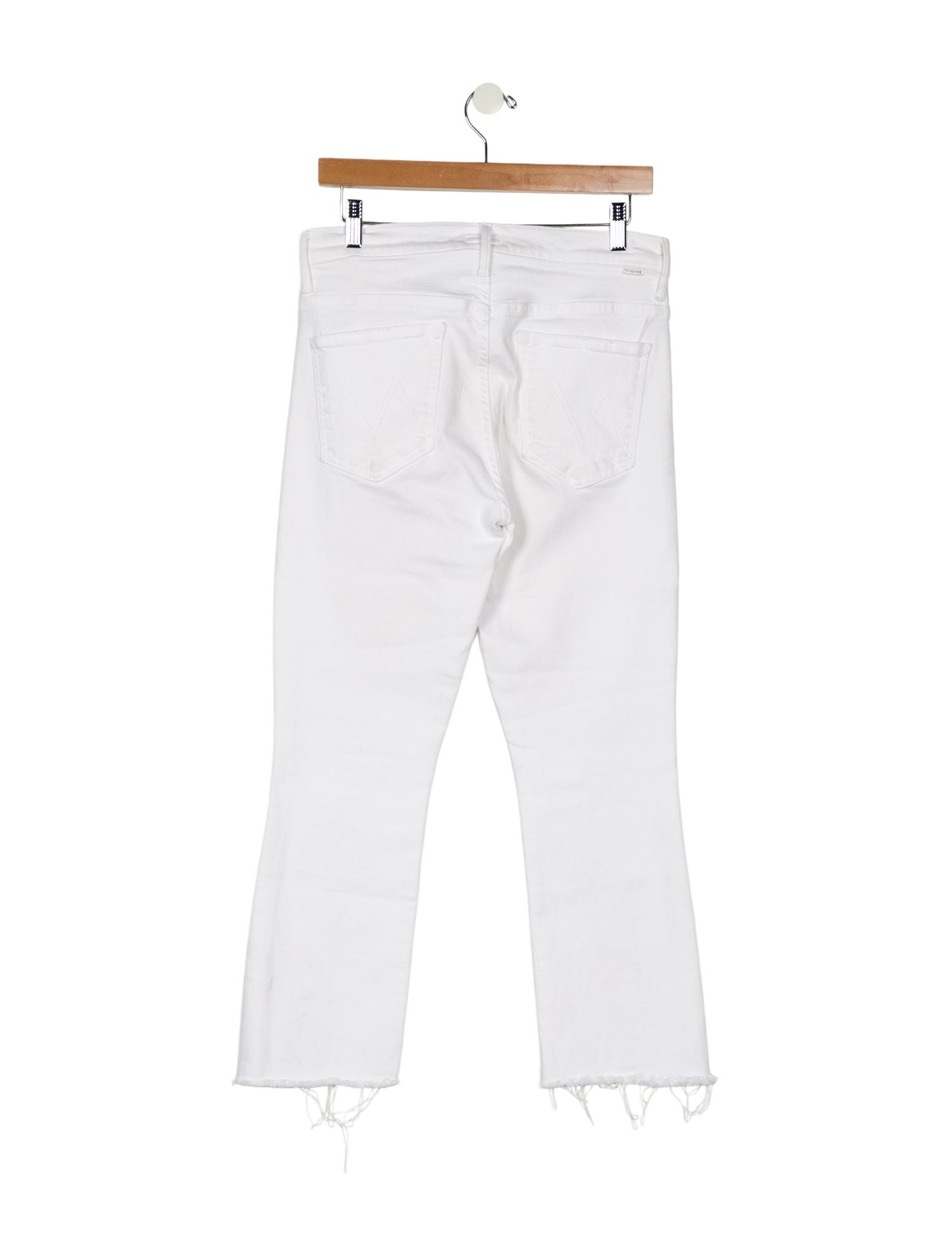 Mother Mid-Rise Straight Leg Jeans