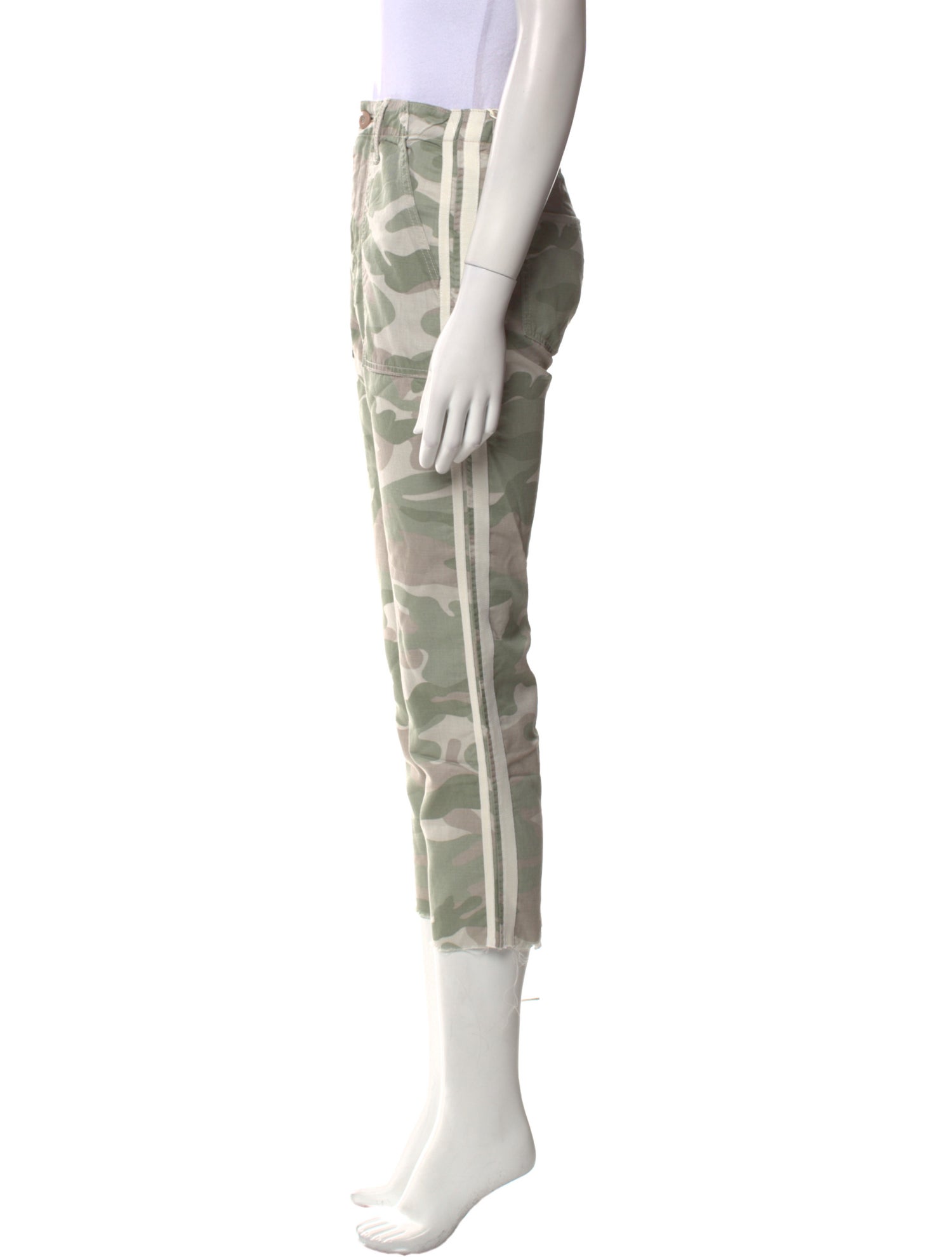 Mother Camouflage Print Straight Leg Pants w/ Tags
