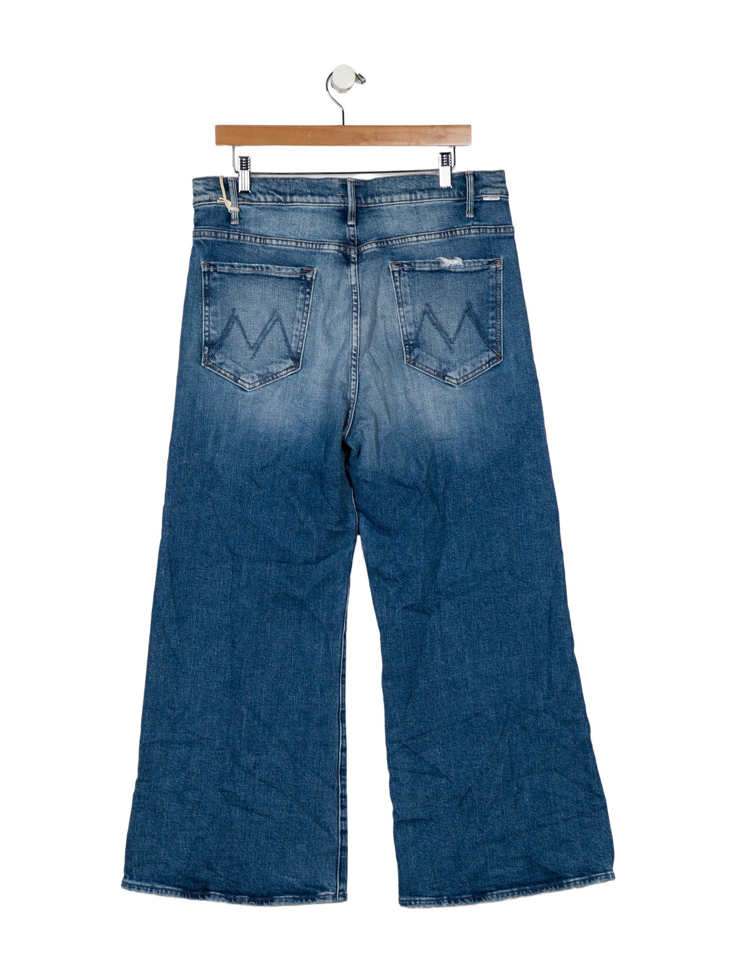 Mother High-Rise Wide Leg Jeans