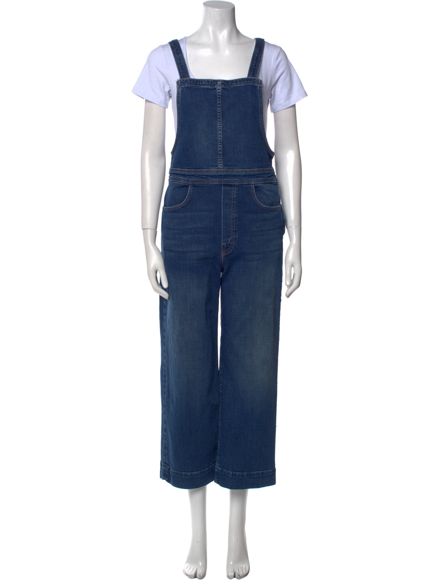 Mother Square Neckline Jumpsuit