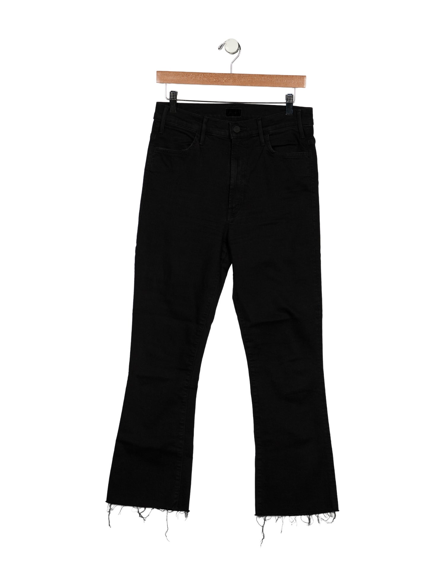 Mother Mid-Rise Straight Leg Jeans