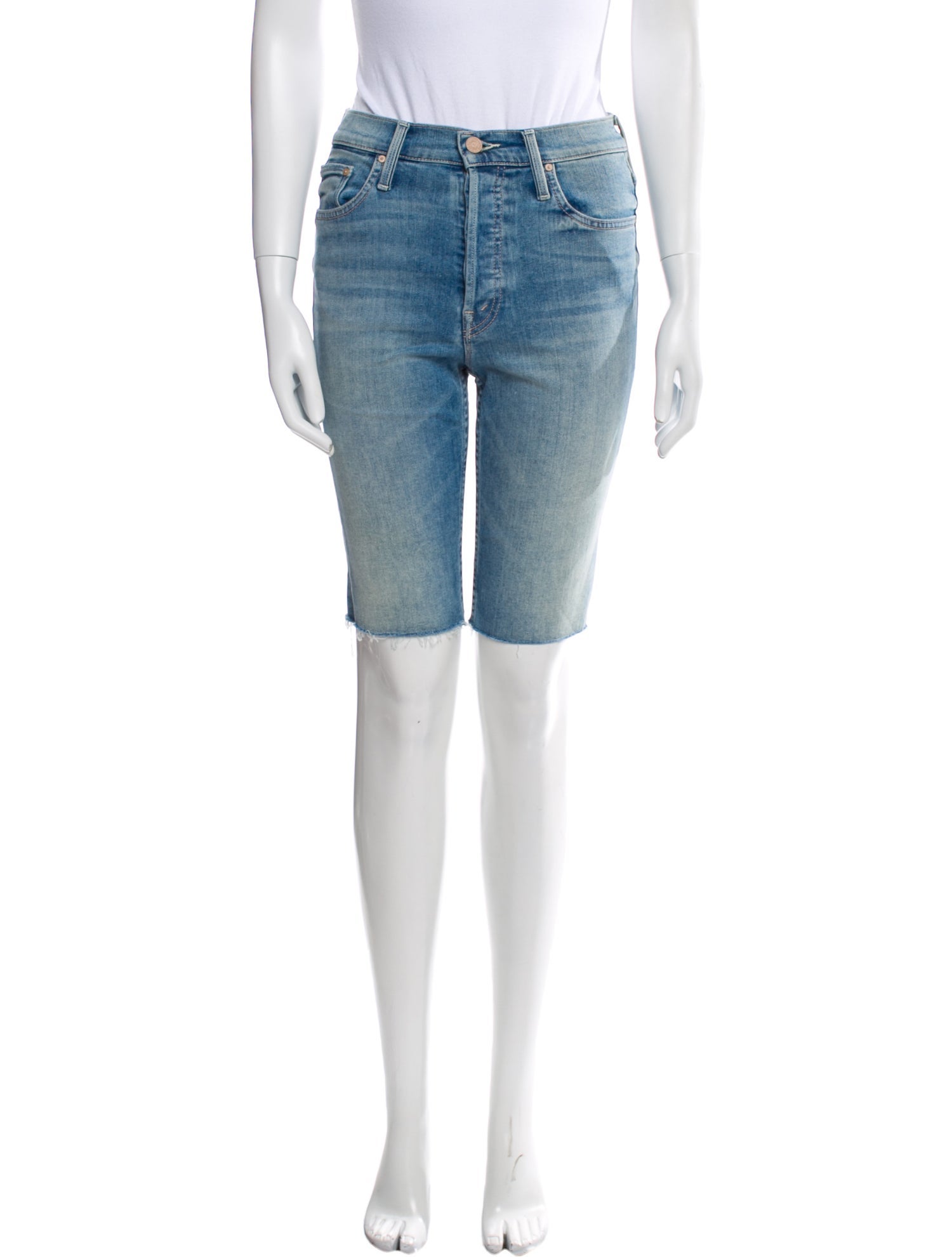 Mother Knee-Length Shorts