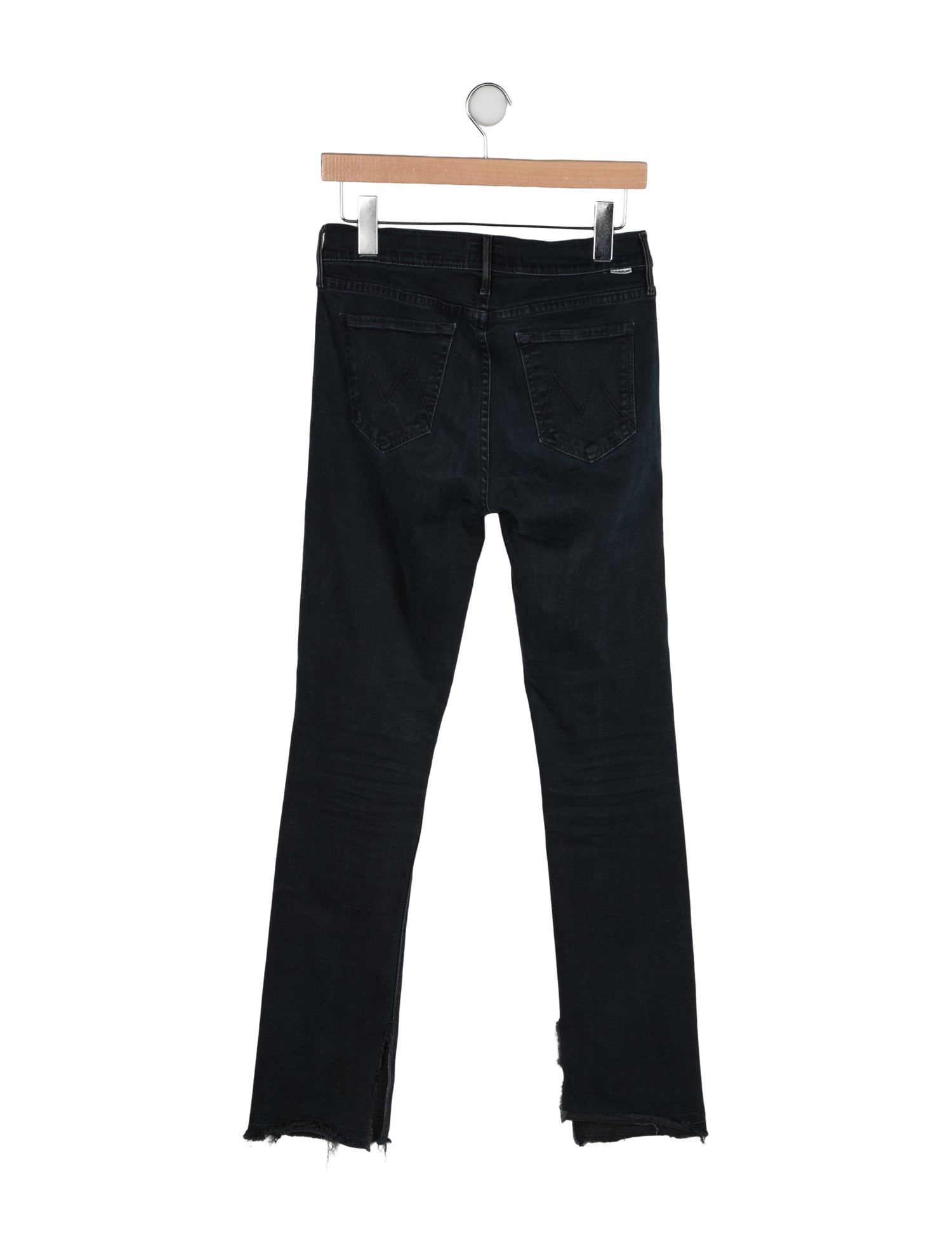 Mother Mid-Rise Straight Leg Jeans