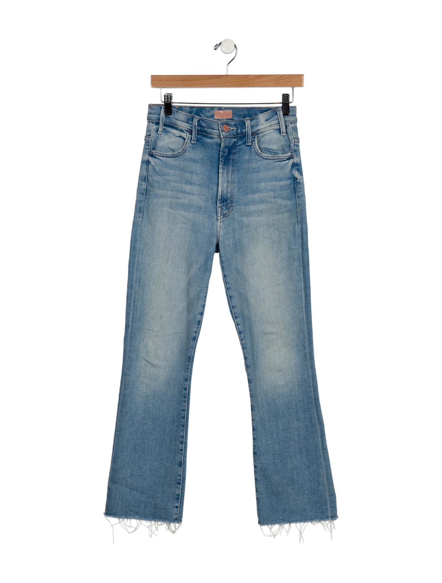 Mother High-Rise Straight Leg Jeans