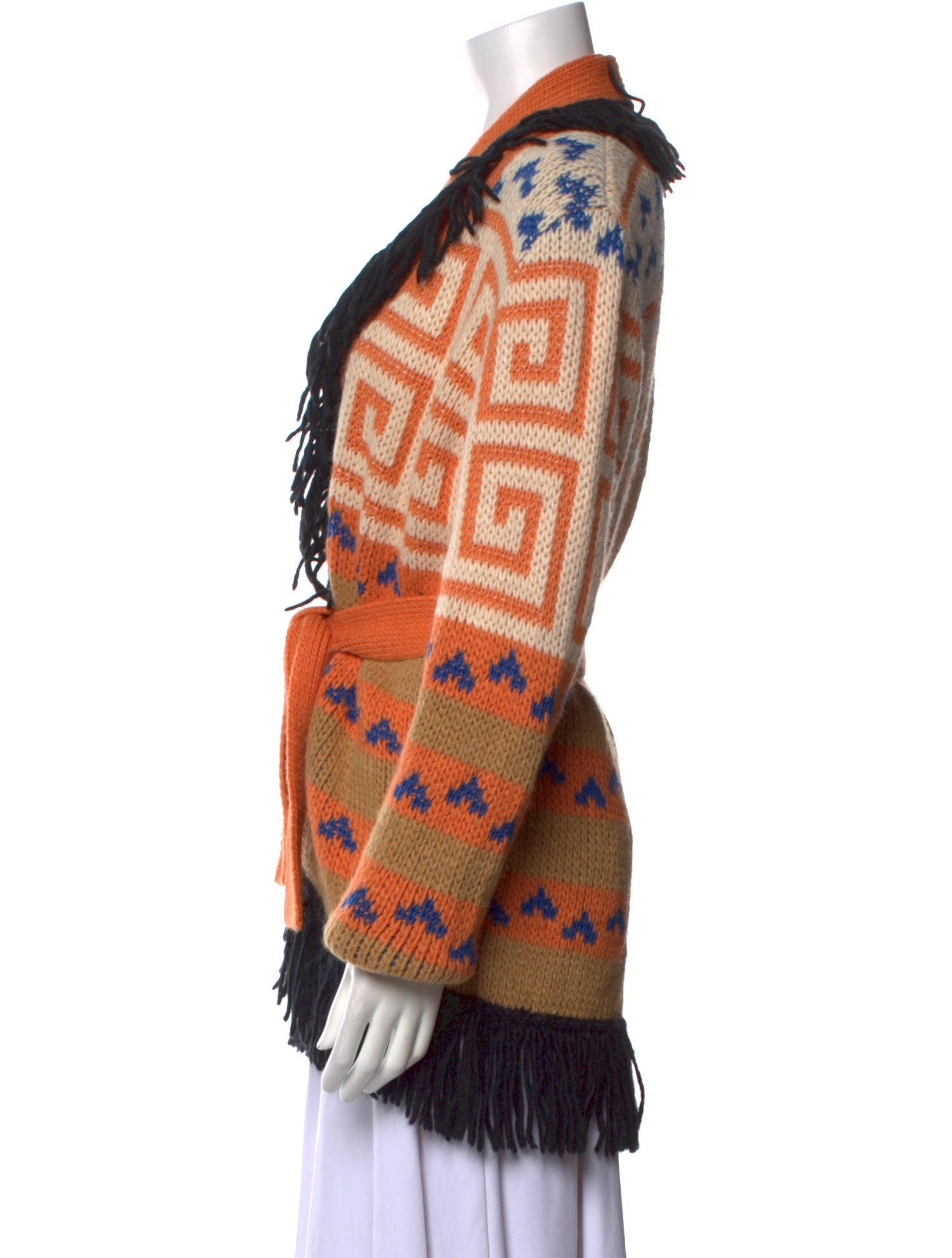 Mother Alpaca Printed Sweater