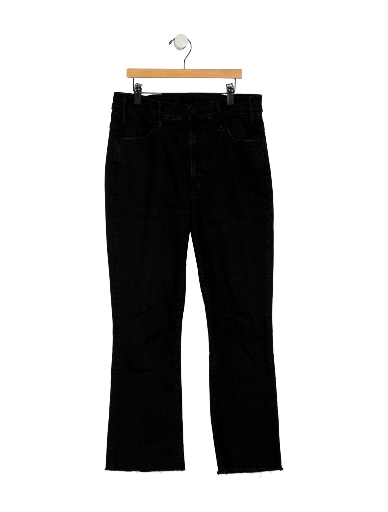 Mother Mid-Rise Straight Leg Jeans