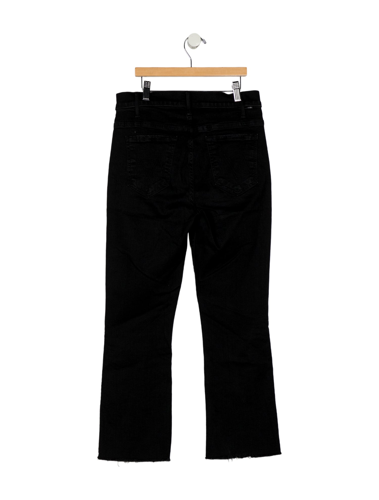 Mother Mid-Rise Straight Leg Jeans