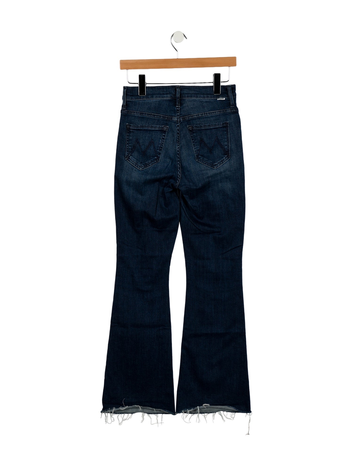 Mother Mid-Rise Wide Leg Jeans