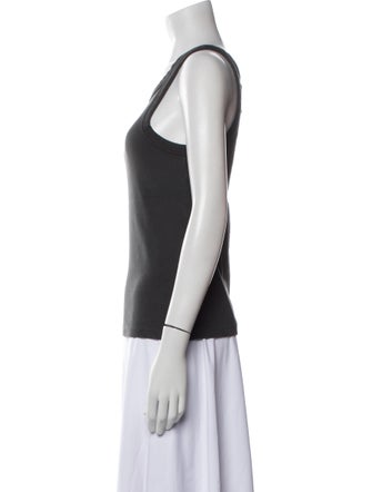 Mother Scoop Neck Sleeveless Top
