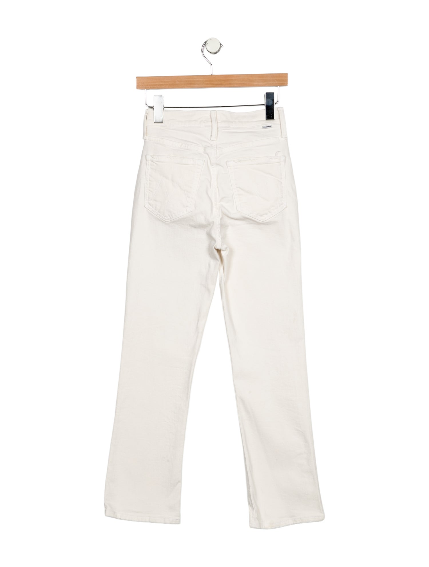 Mother High-Rise Straight Leg Jeans