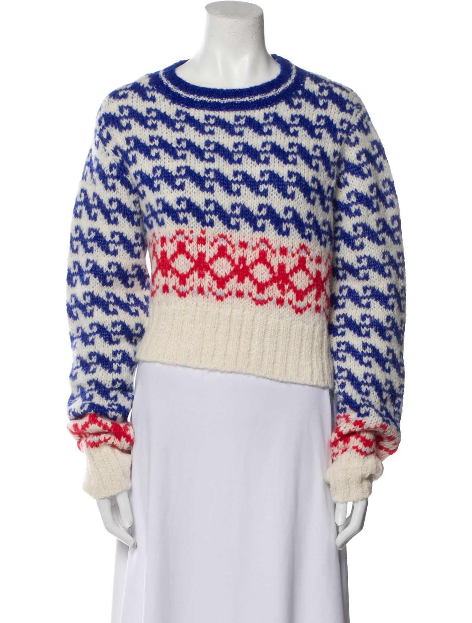 Mother Alpaca Striped Sweater w/ Tags