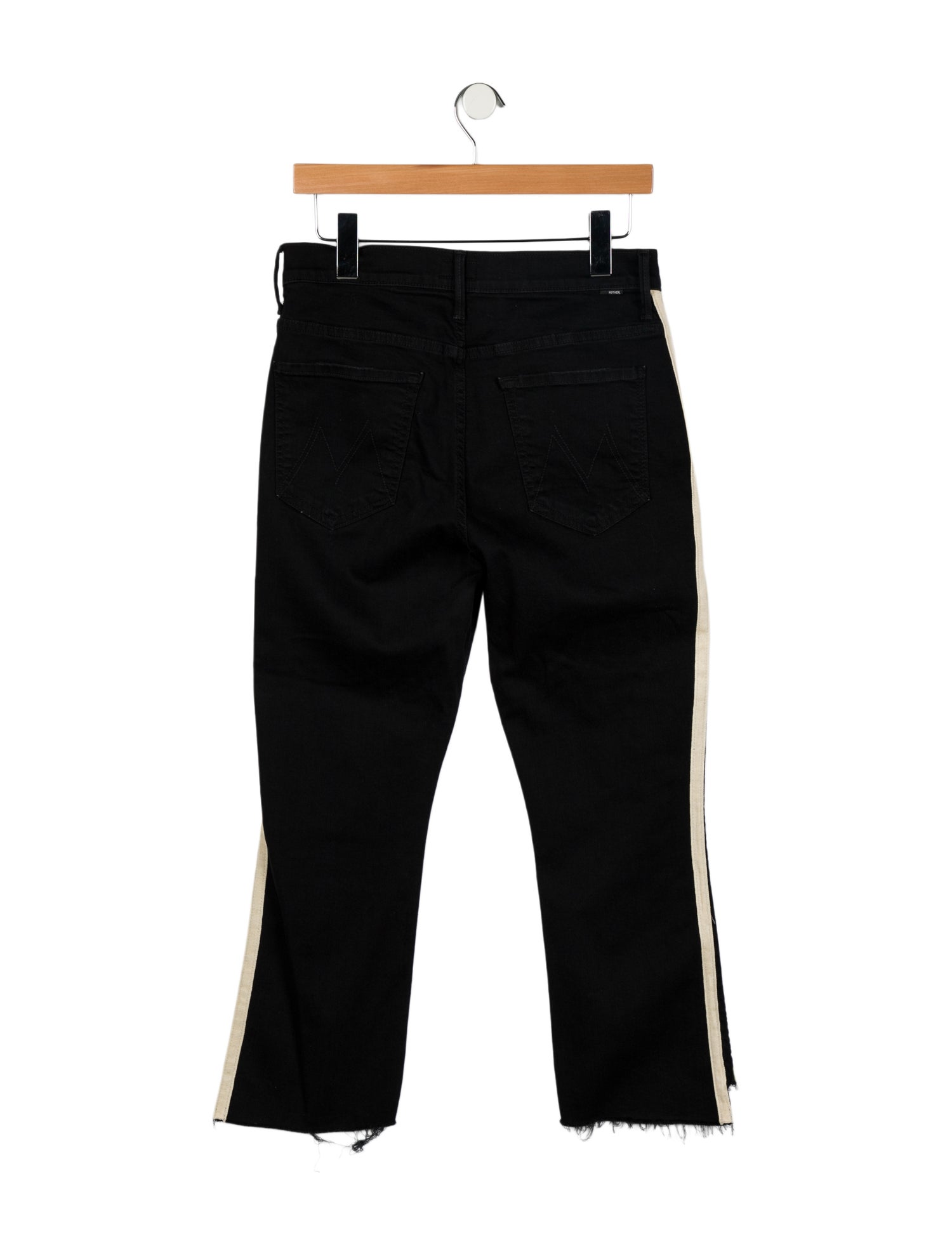 Mother Mid-Rise Straight Leg Jeans