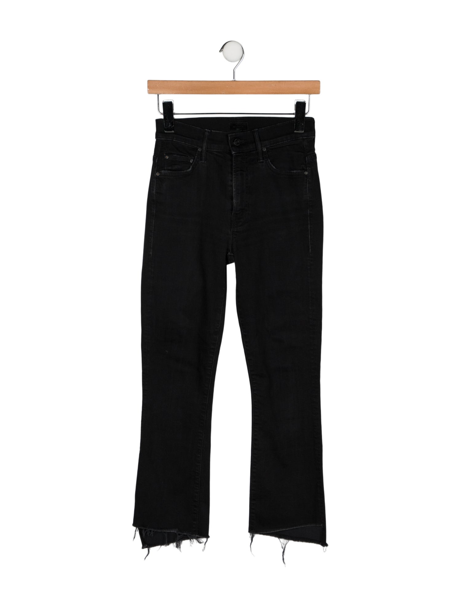 Mother Mid-Rise Straight Leg Jeans