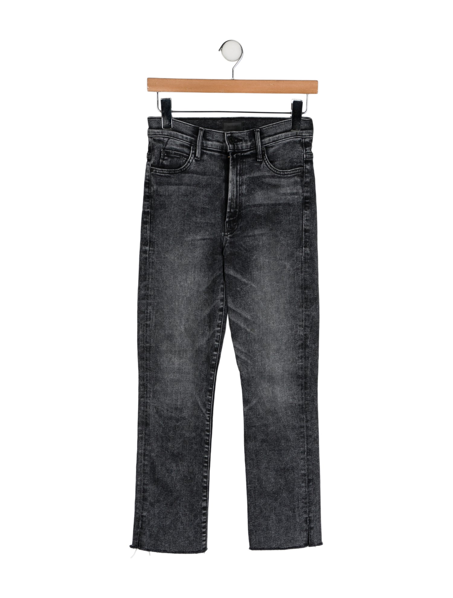 Mother High-Rise Straight Leg Jeans