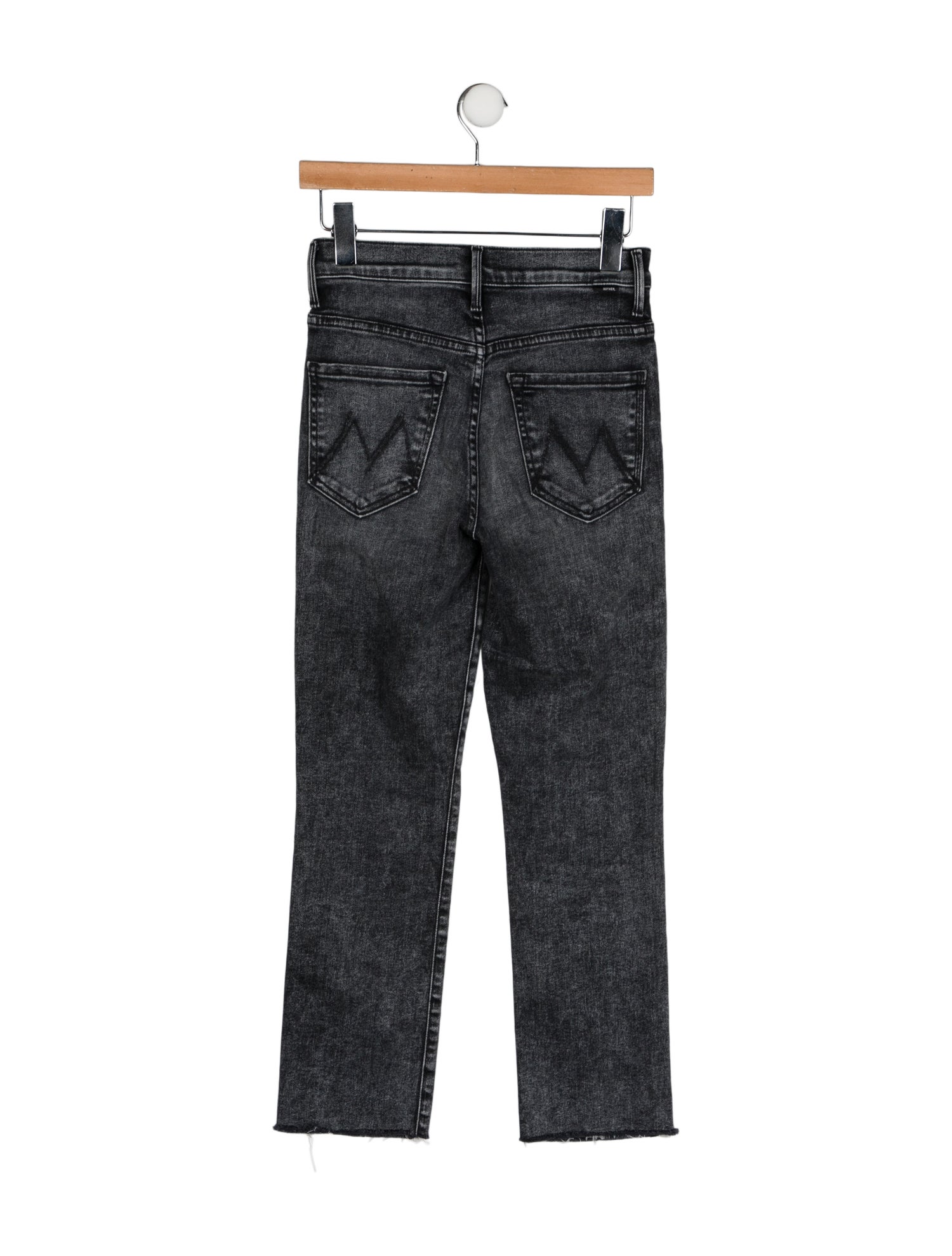 Mother High-Rise Straight Leg Jeans