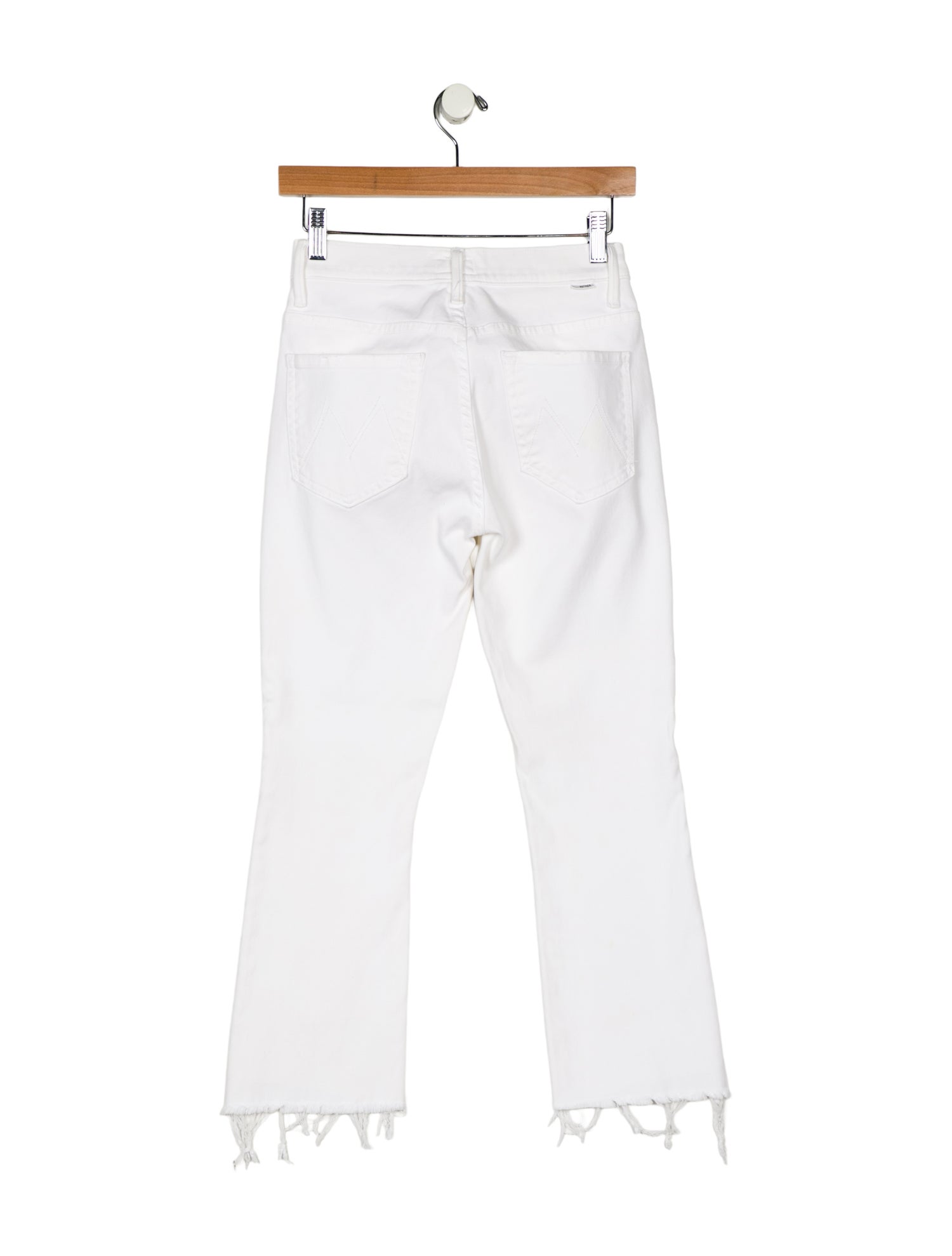 Mother Mid-Rise Straight Leg Jeans