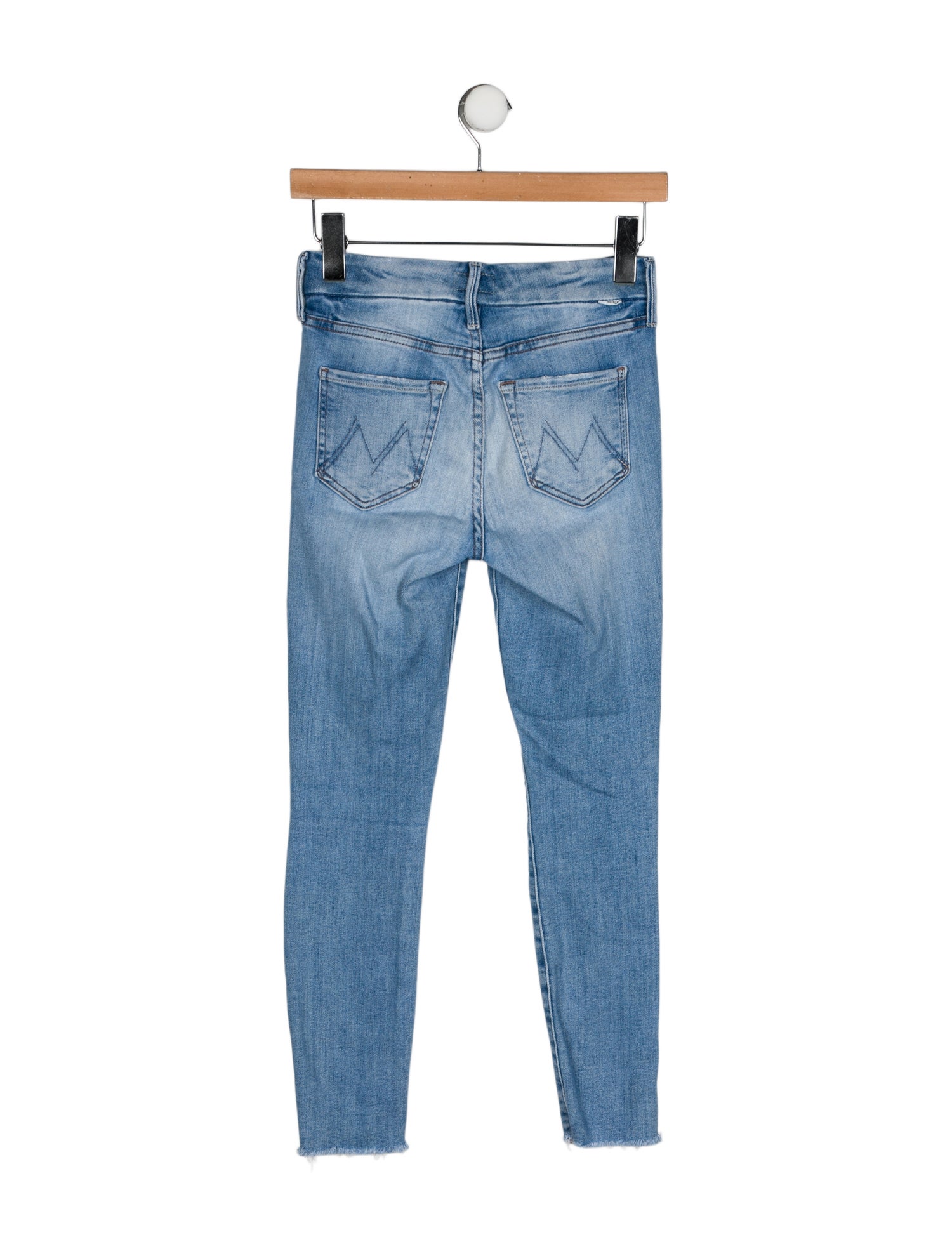 Mother Mid-Rise Skinny Leg Jeans