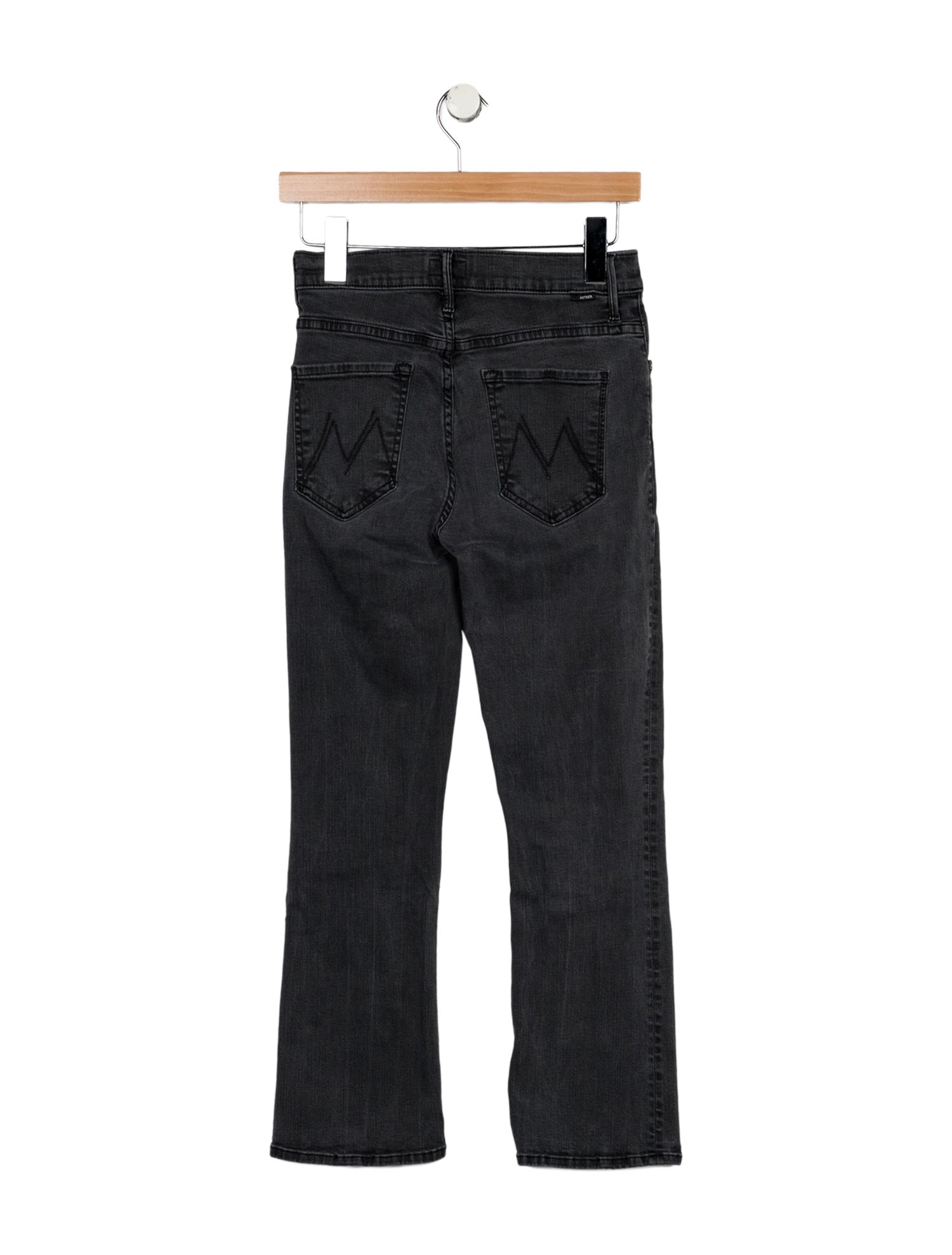 Mother Mid-Rise Straight Leg Jeans