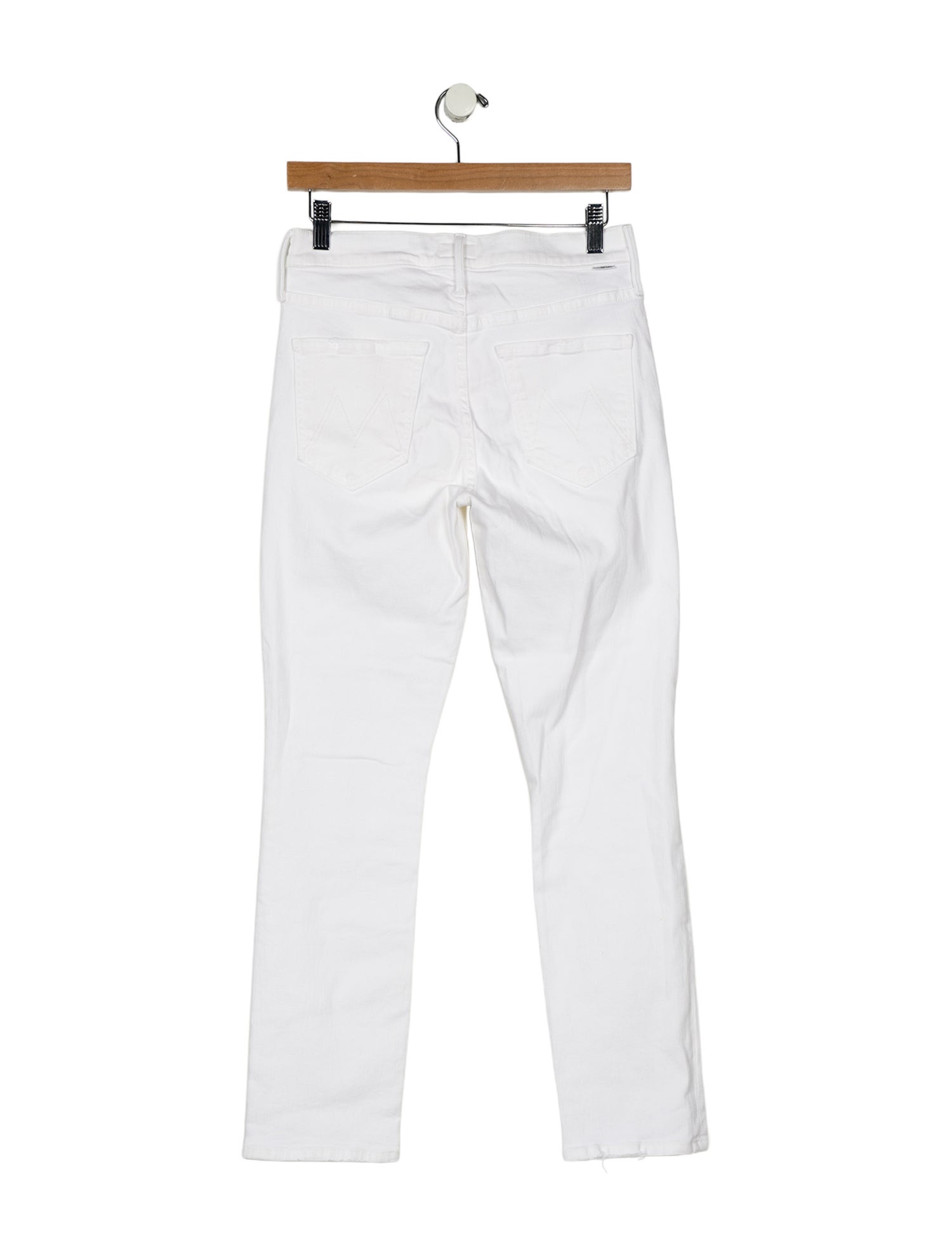 Mother Mid-Rise Straight Leg Jeans