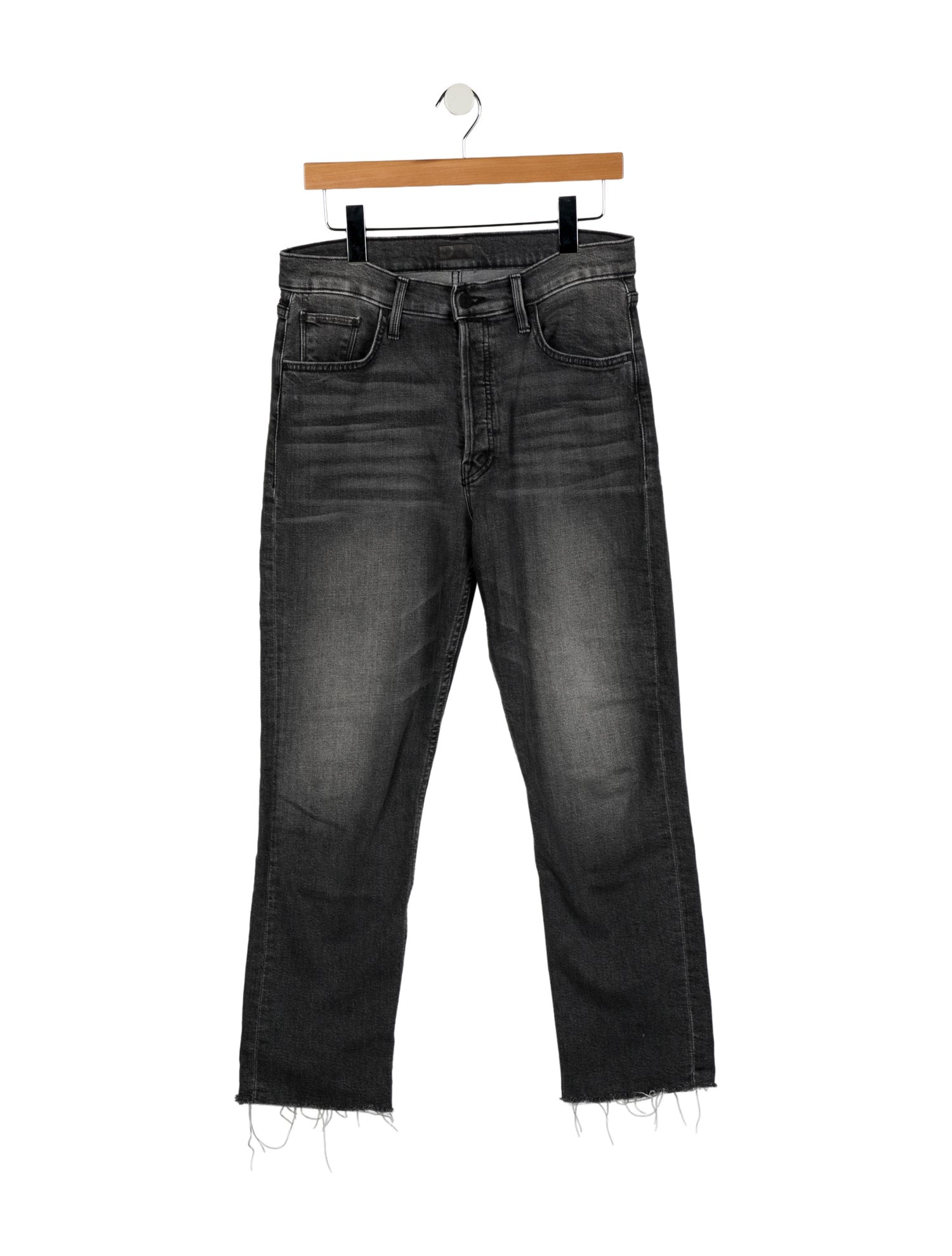 Mother High-Rise Straight Leg Jeans