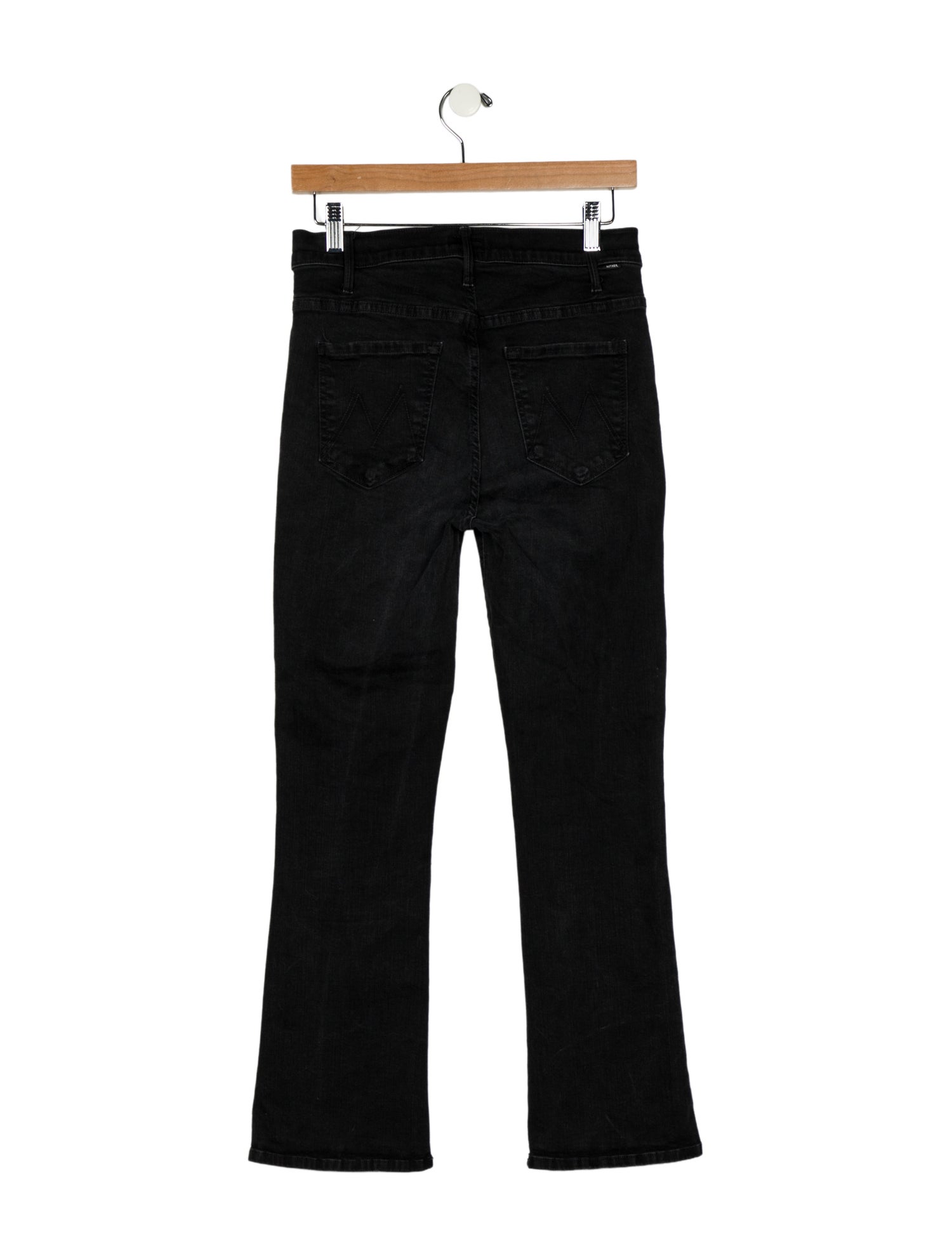 Mother Mid-Rise Straight Leg Jeans