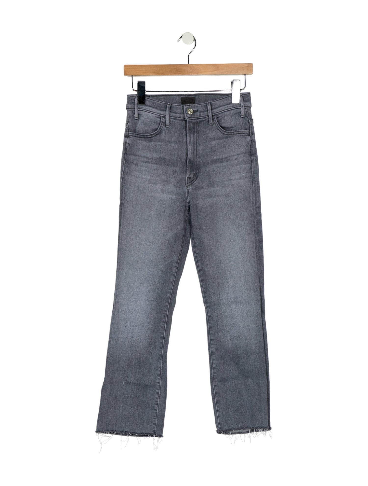 Mother High-Rise Straight Leg Jeans